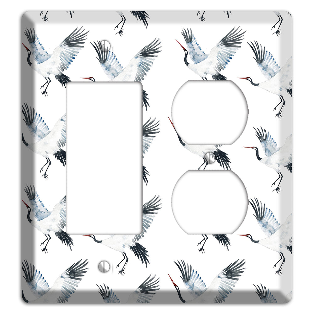 Silver Wing Ascent Rocker / Duplex Wallplate