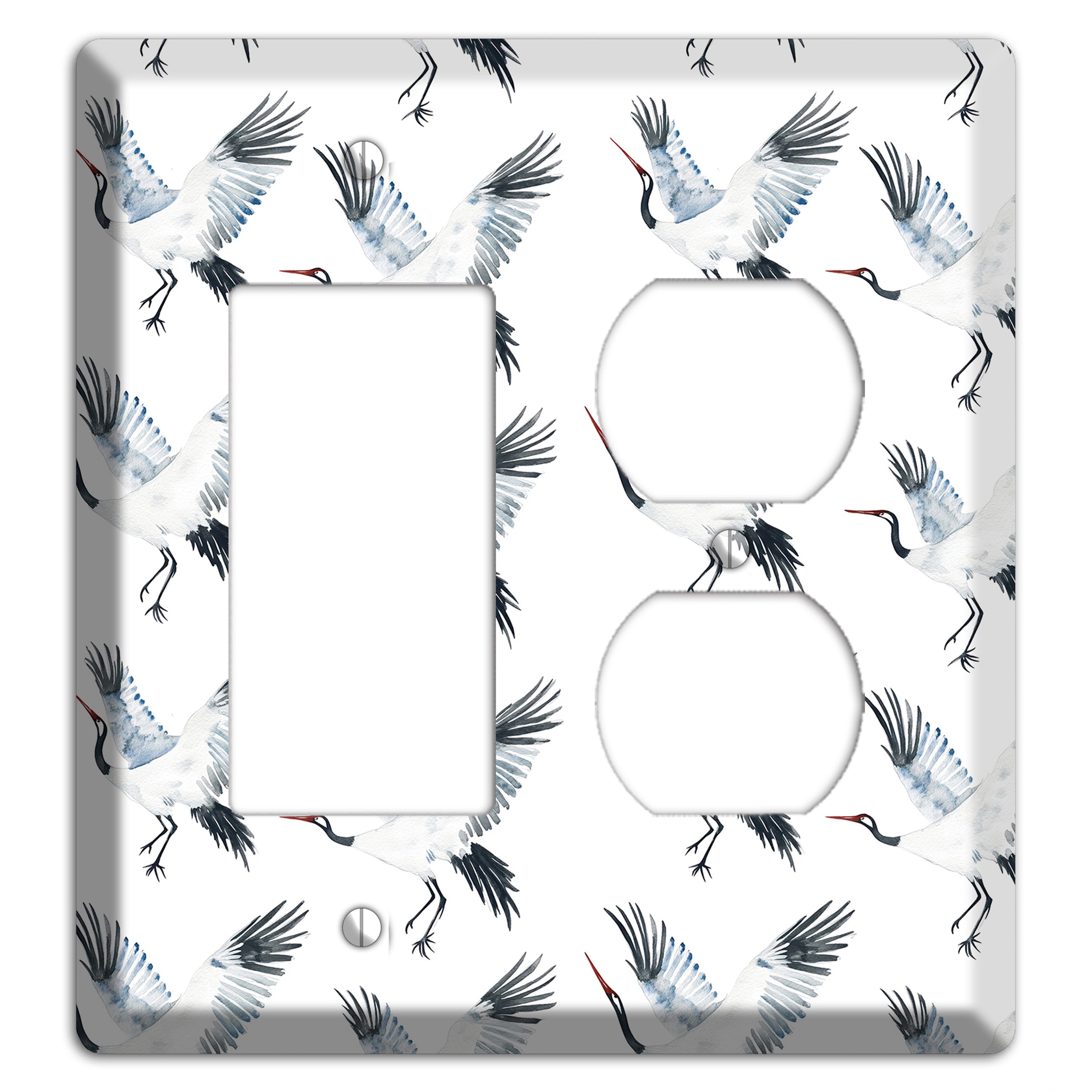 Silver Wing Ascent Rocker / Duplex Wallplate