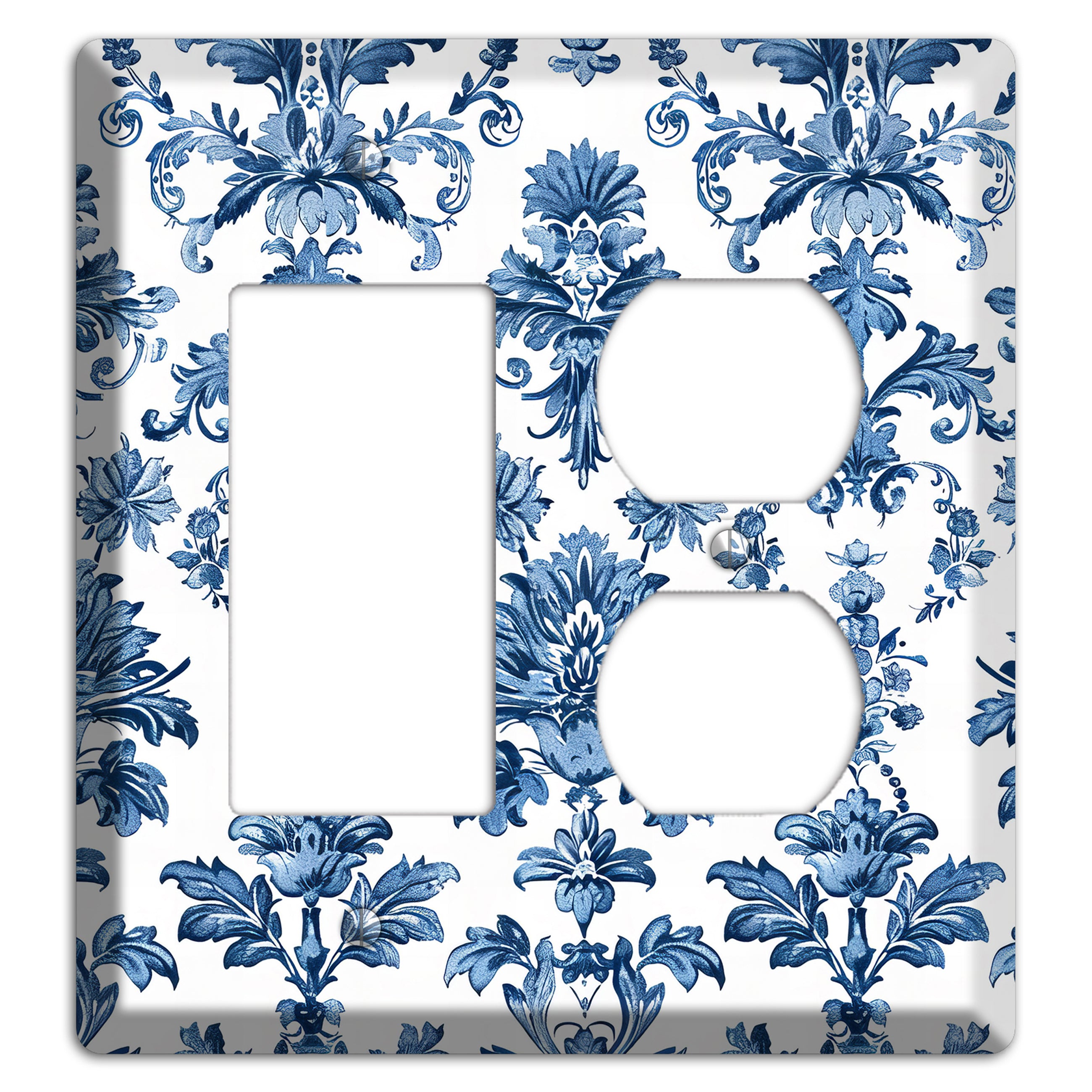 Damask Reverie Rocker / Duplex Wallplate
