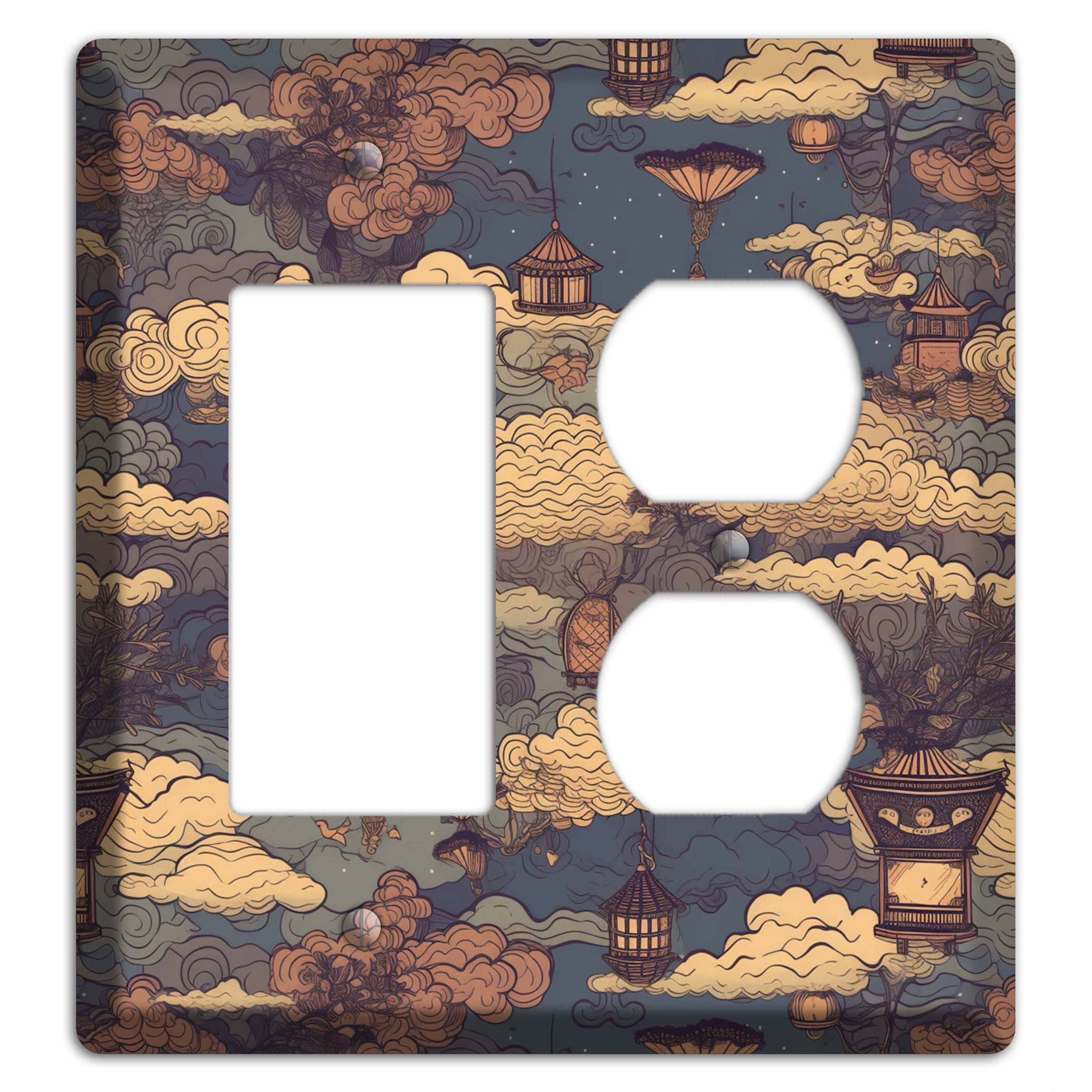 Lantern Sky Realm Rocker / Duplex Wallplate
