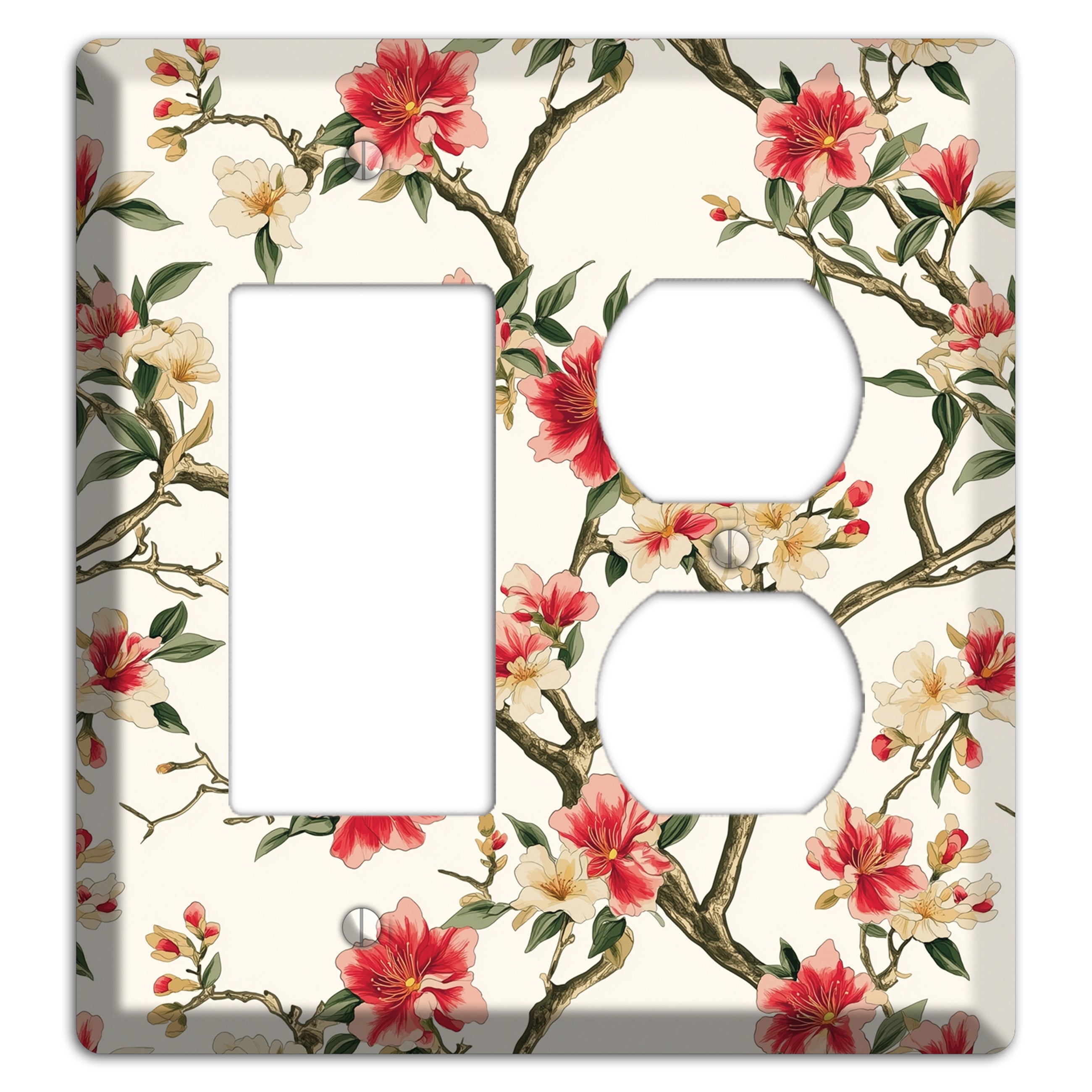 Blossom & Bough Rocker / Duplex Wallplate
