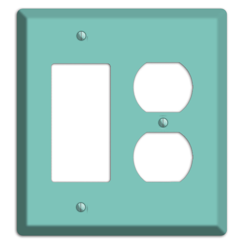 Baxter Seafoam Rocker / Duplex Wallplate