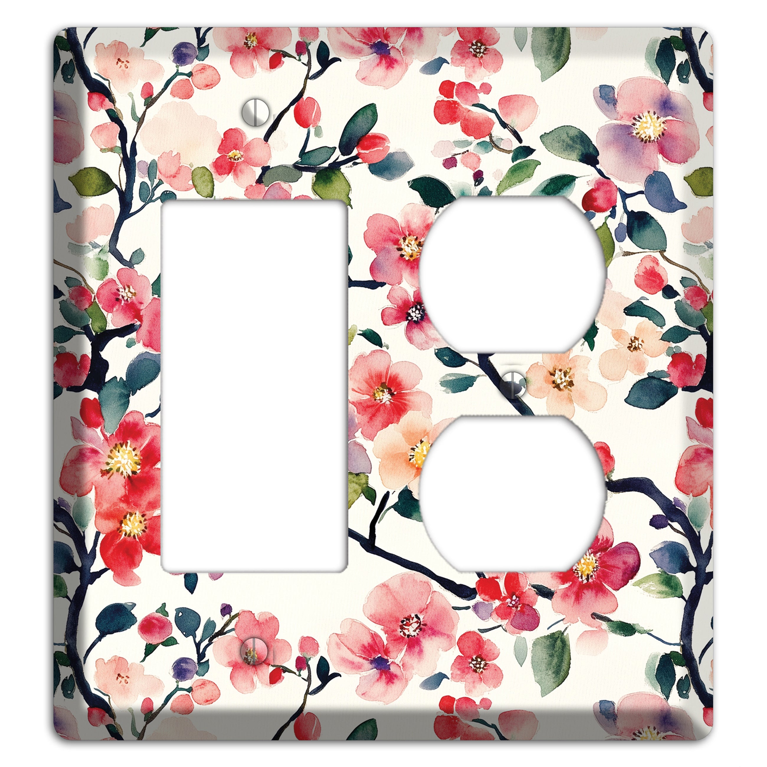 Blossom & Bough Rocker / Duplex Wallplate