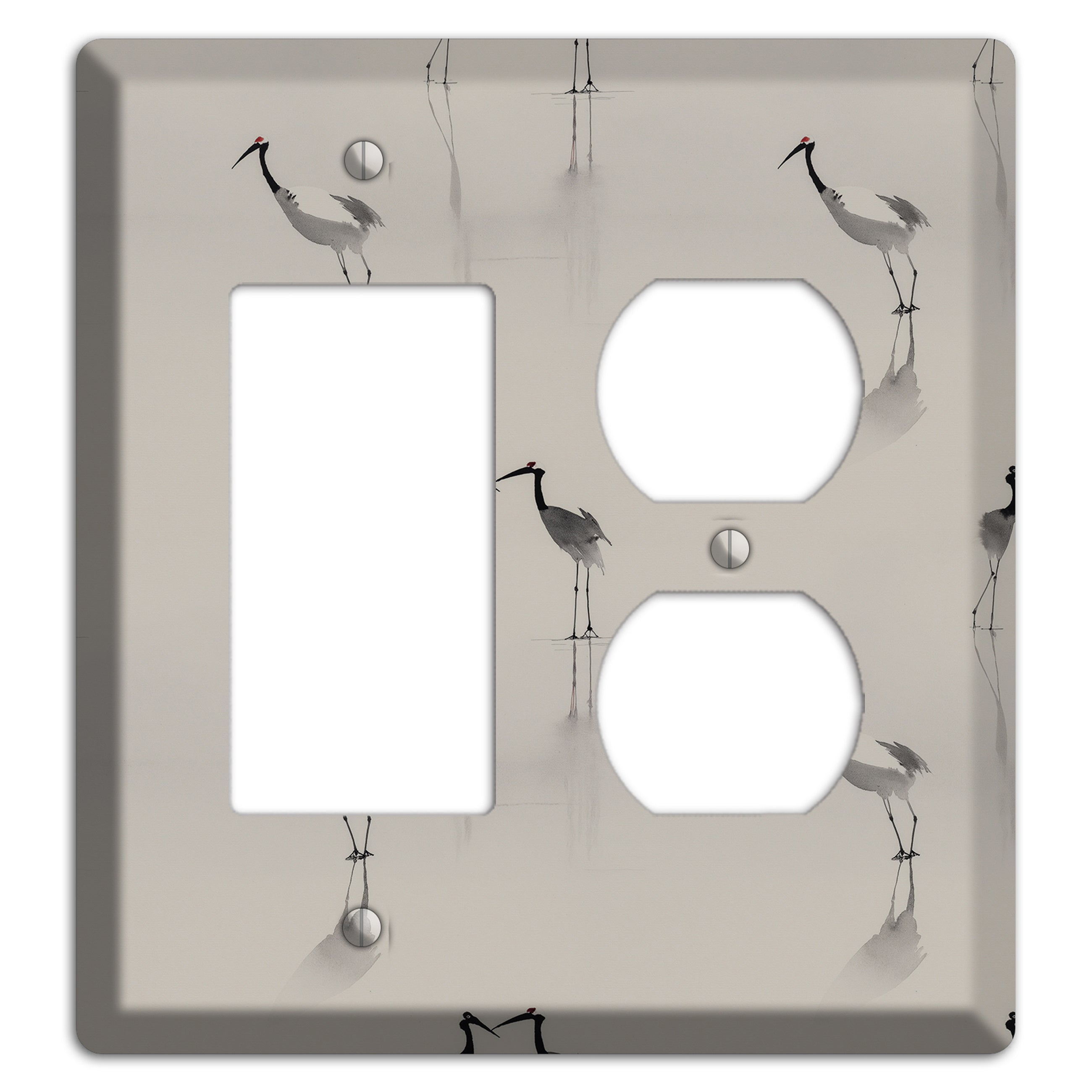 Mist & Mirror Vigil Rocker / Duplex Wallplate