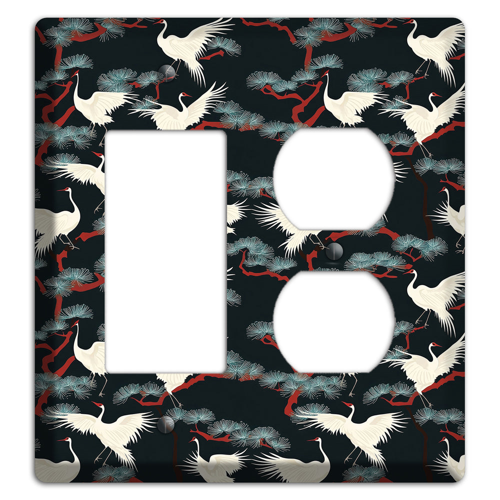 Obsidian Pine Vigil Rocker / Duplex Wallplate