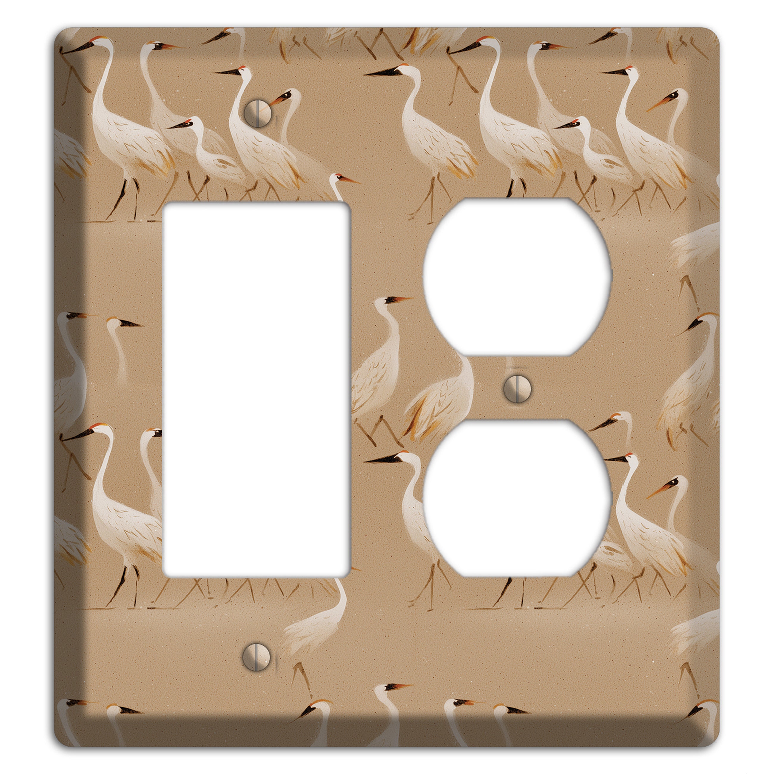 Sandy Shore Gathering Rocker / Duplex Wallplate