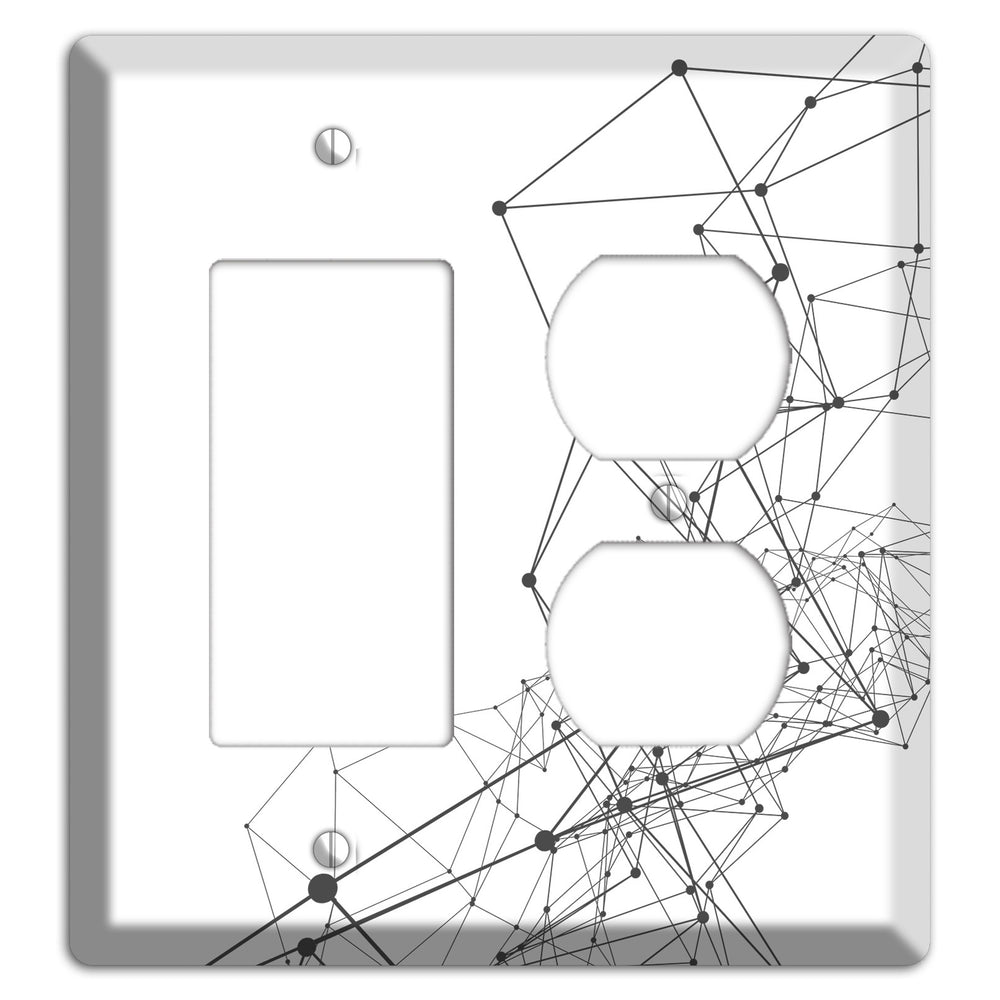 Threadwork Constellation Rocker / Duplex Wallplate