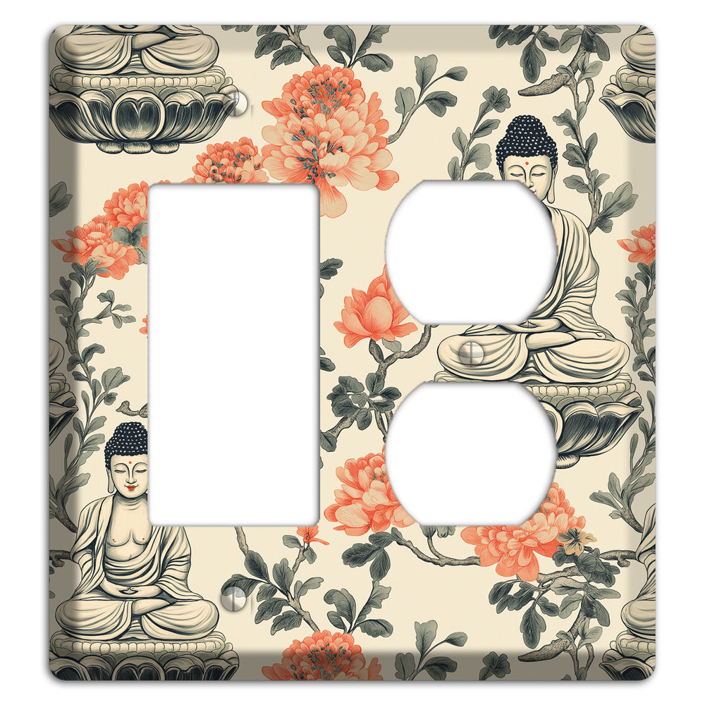 Lotus & Ember Rocker / Duplex Wallplate