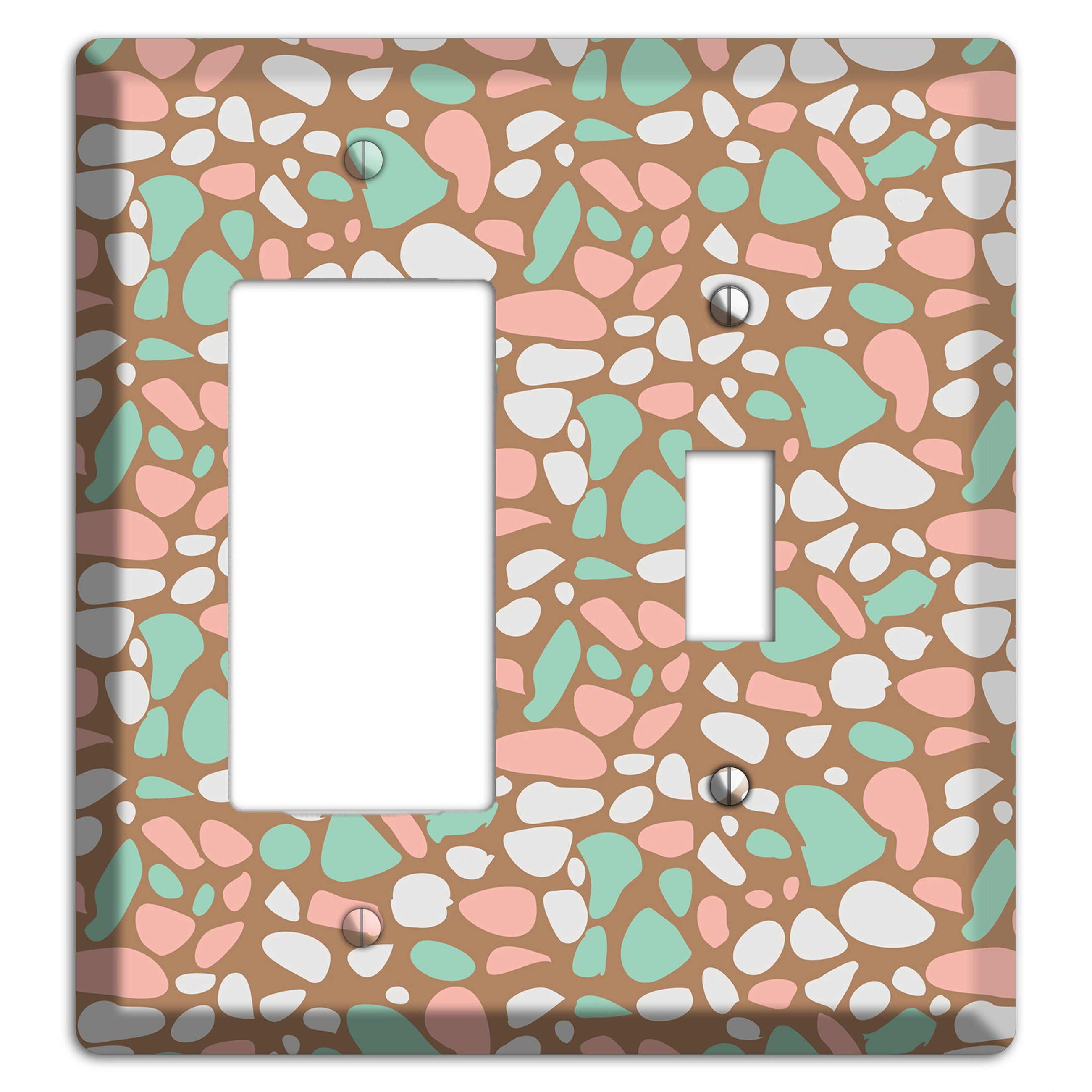 Ginger Mint Chip Rocker / Toggle Wallplate