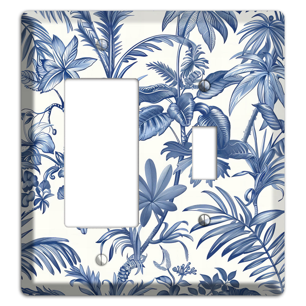 Tropic Indigo Reverie Rocker / Toggle Wallplate