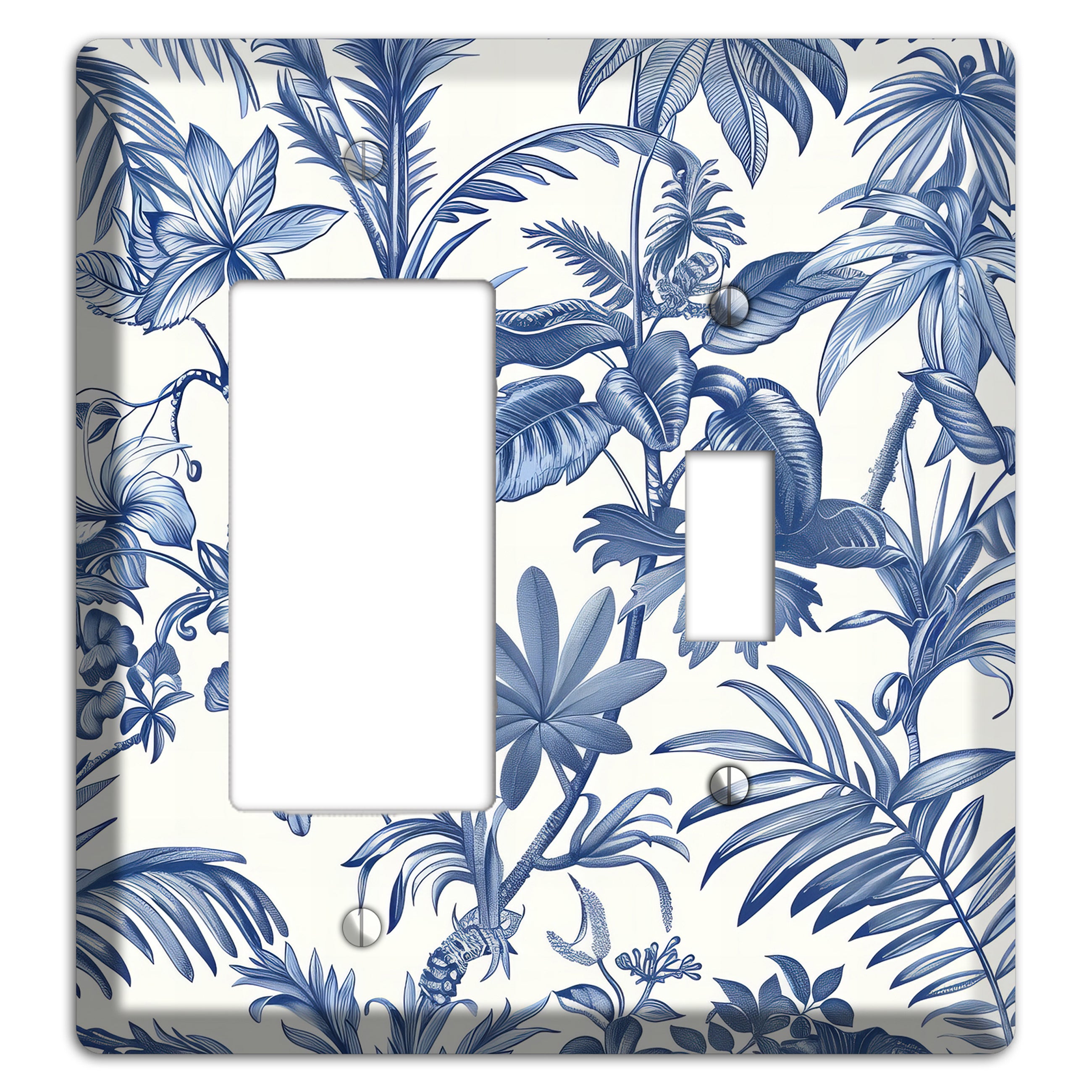 Tropic Indigo Reverie Rocker / Toggle Wallplate