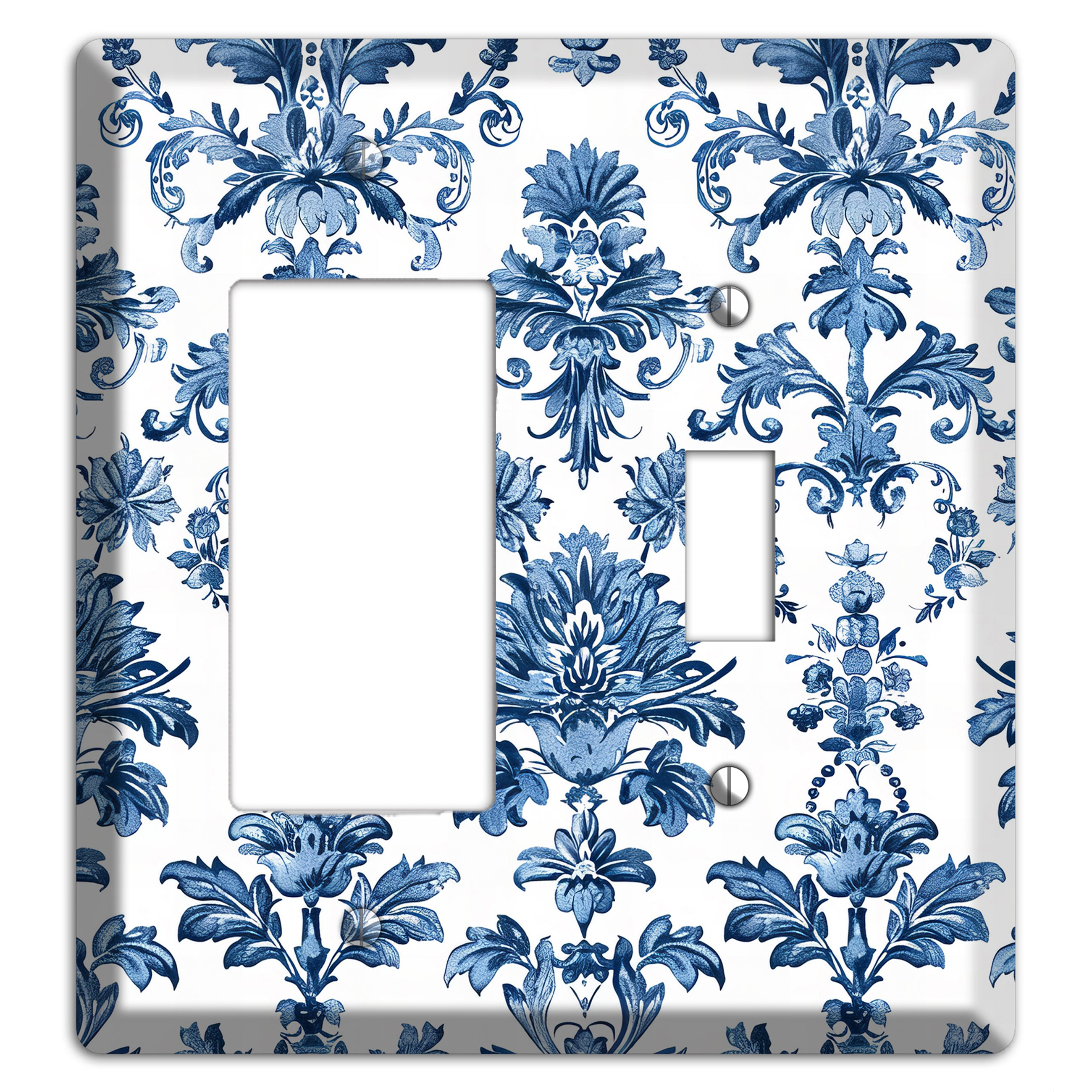 Damask Reverie Rocker / Toggle Wallplate