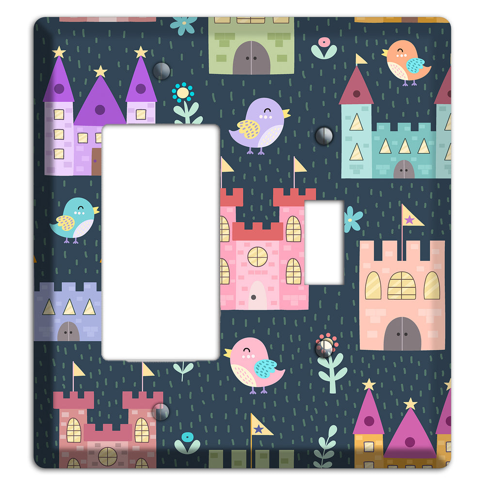 Castle Garden Rocker / Toggle Wallplate