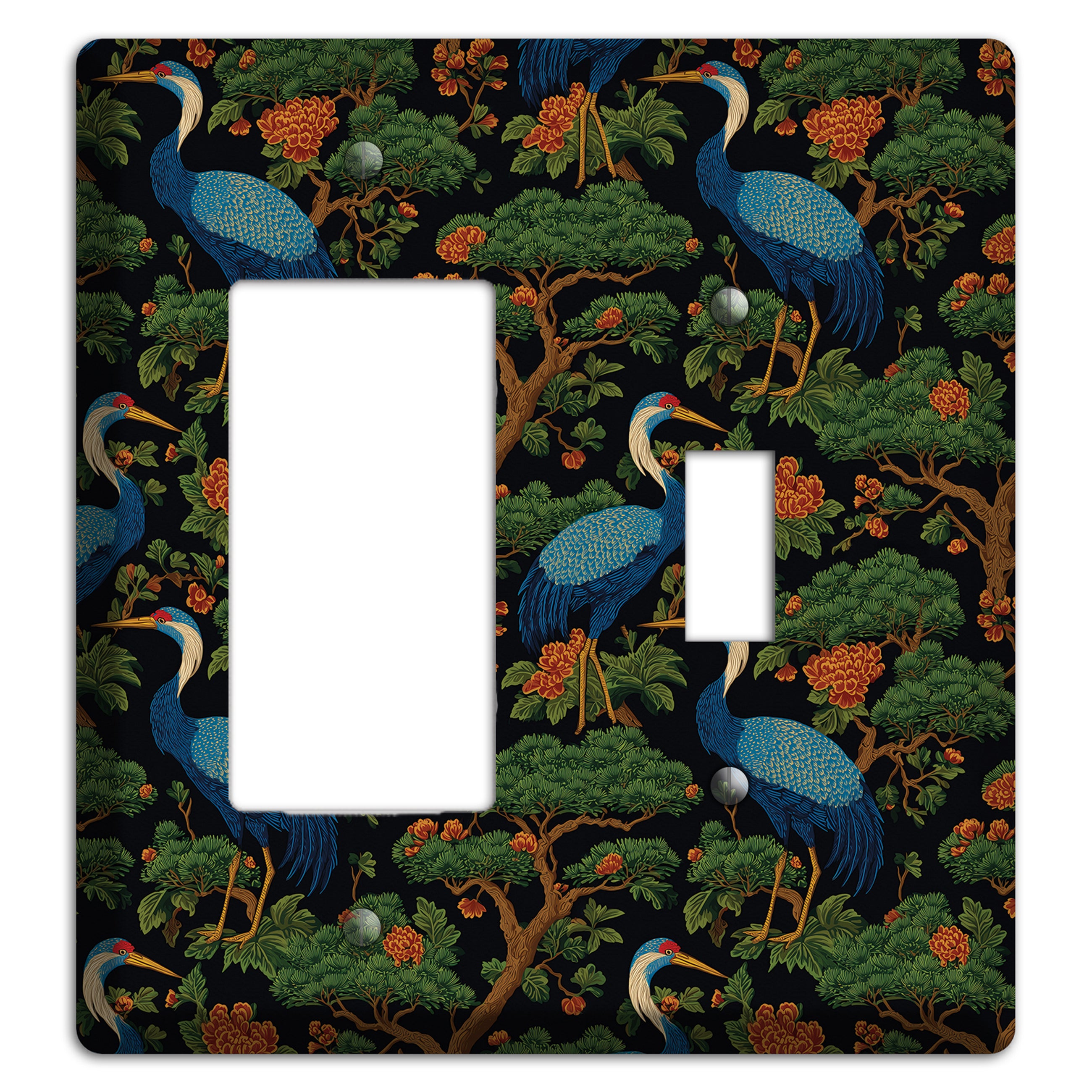 Cobalt Pine Vigil Rocker / Toggle Wallplate