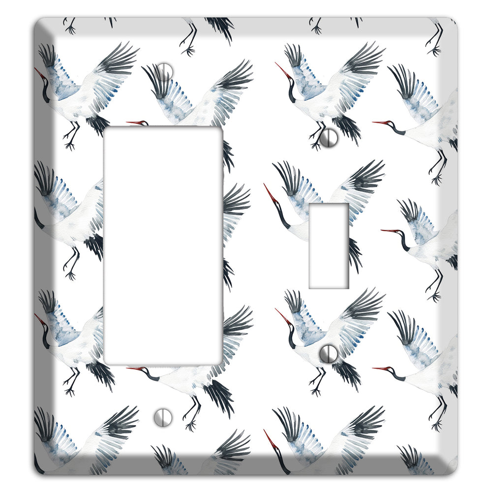 Silver Wing Ascent Rocker / Toggle Wallplate