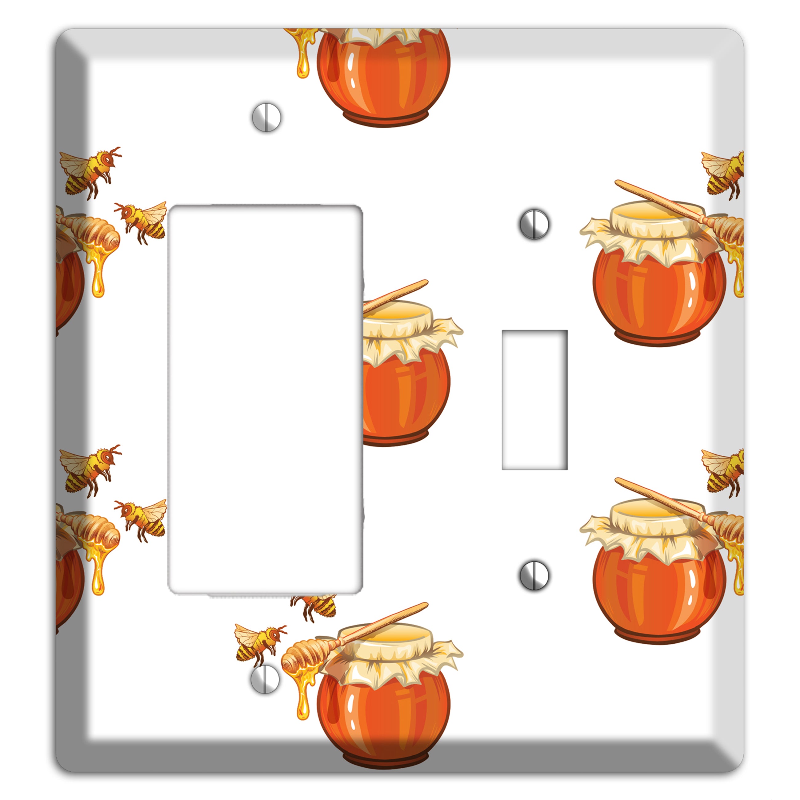 Honey & Hive Rocker / Toggle Wallplate