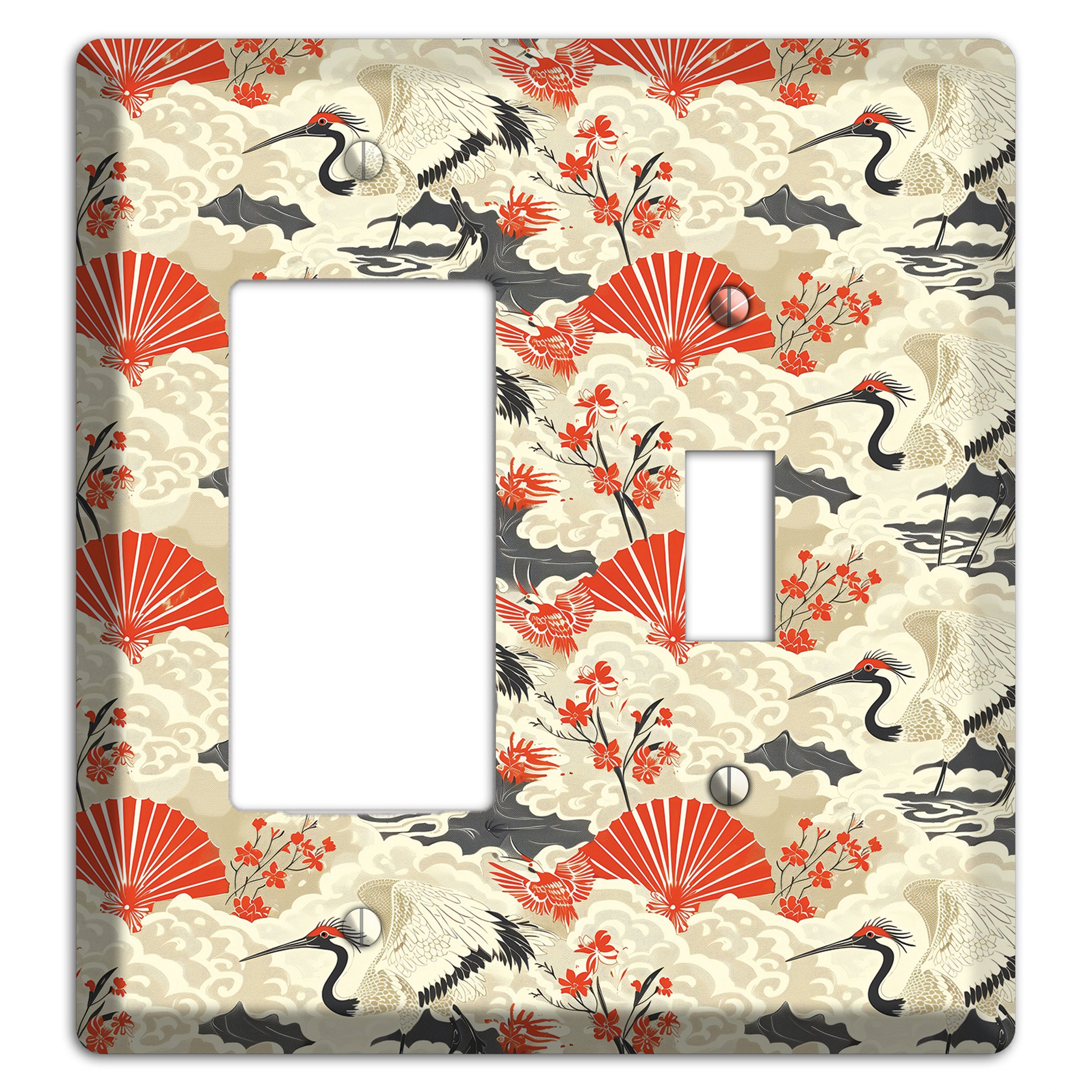Vermillion Mist Reverie Rocker / Toggle Wallplate