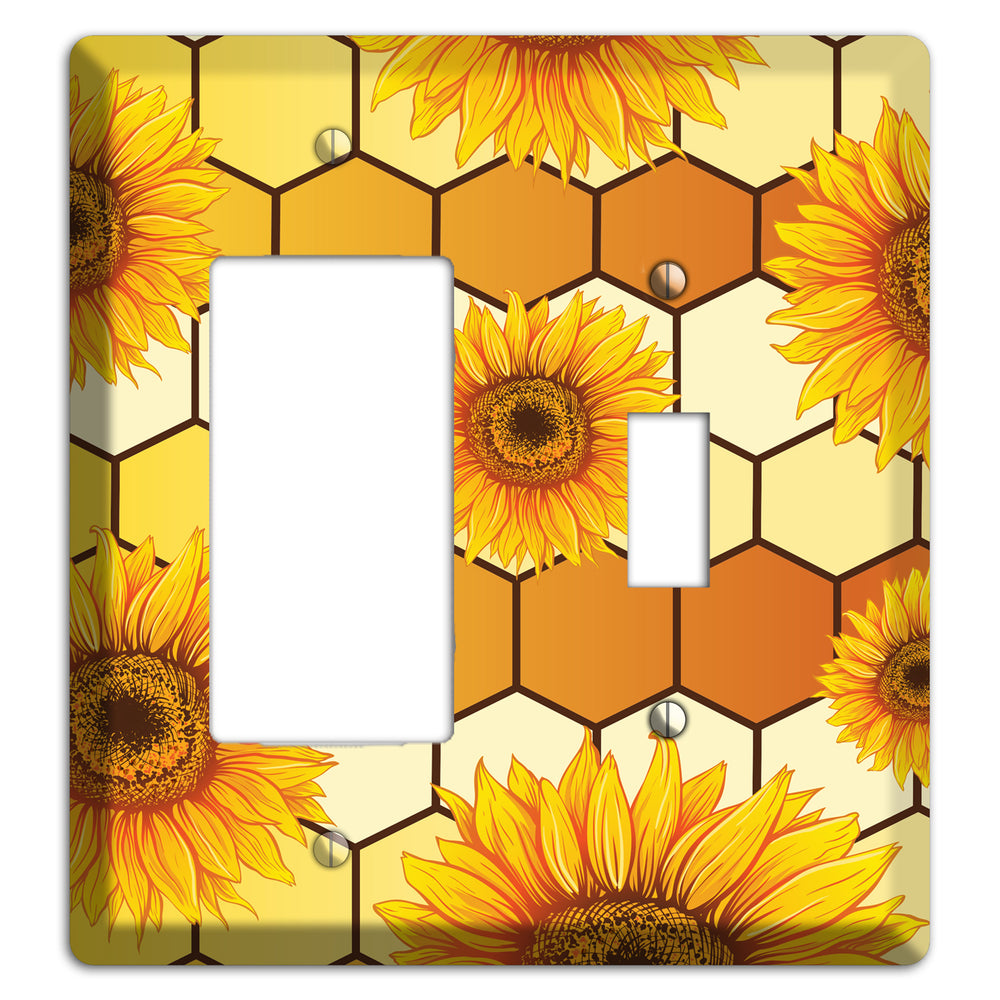 Honeycomb Solstice Rocker / Toggle Wallplate