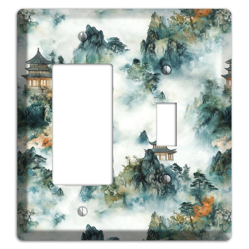 Pavilions in the Mist Rocker / Toggle Wallplate