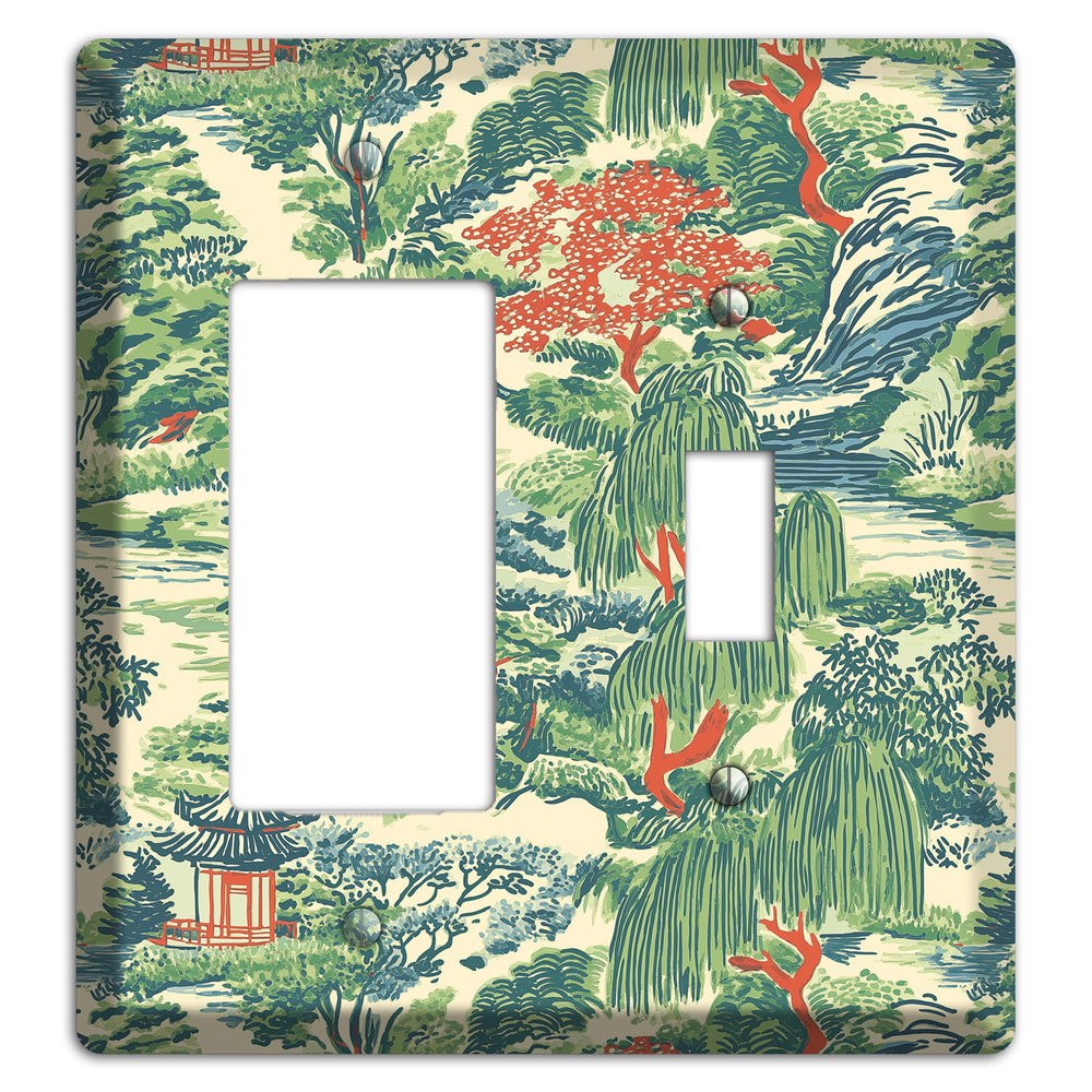 Pavilion & Willow Rocker / Toggle Wallplate