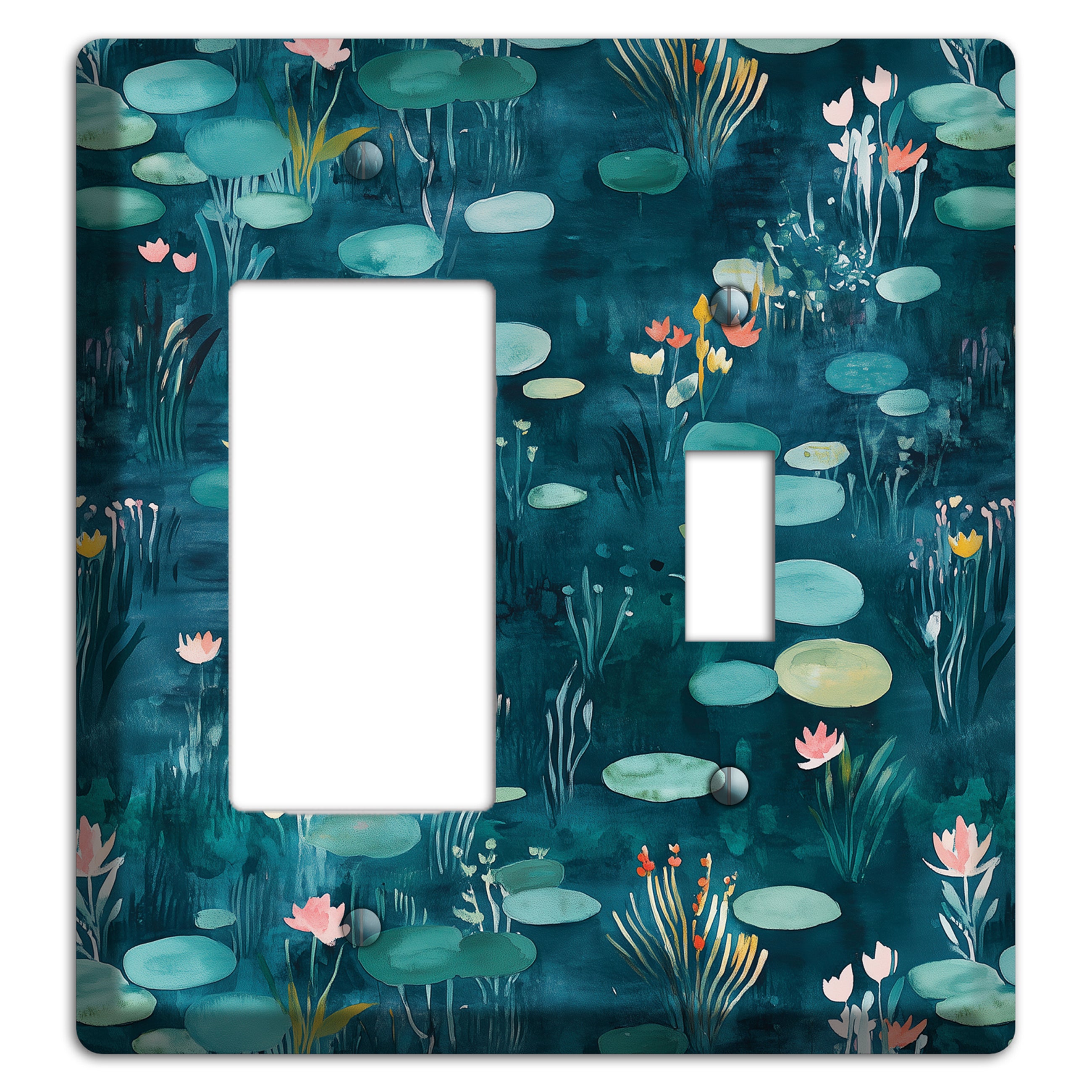 Lily Pond Reverie Rocker / Toggle Wallplate