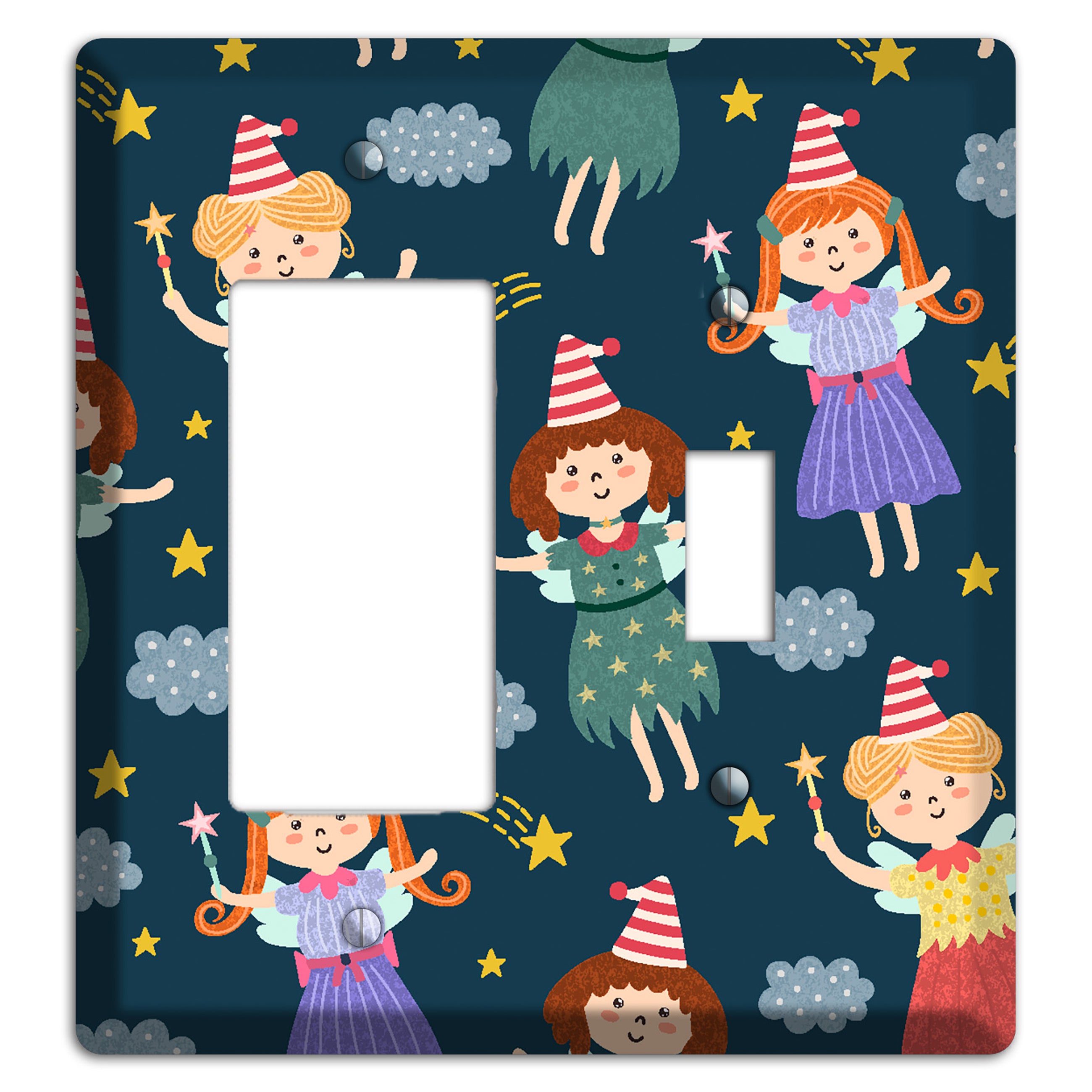 Fairyland Dreams Rocker / Toggle Wallplate