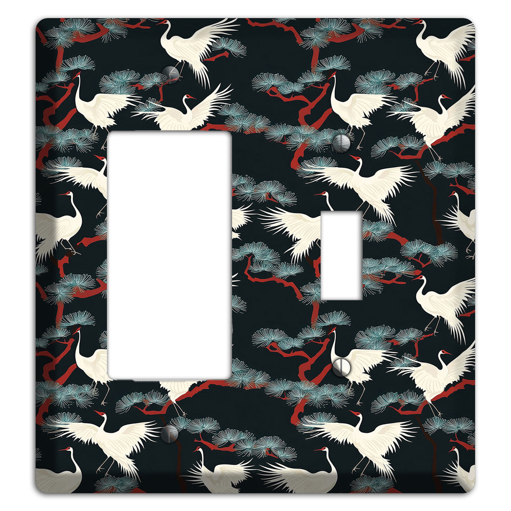 Obsidian Pine Vigil Rocker / Toggle Wallplate