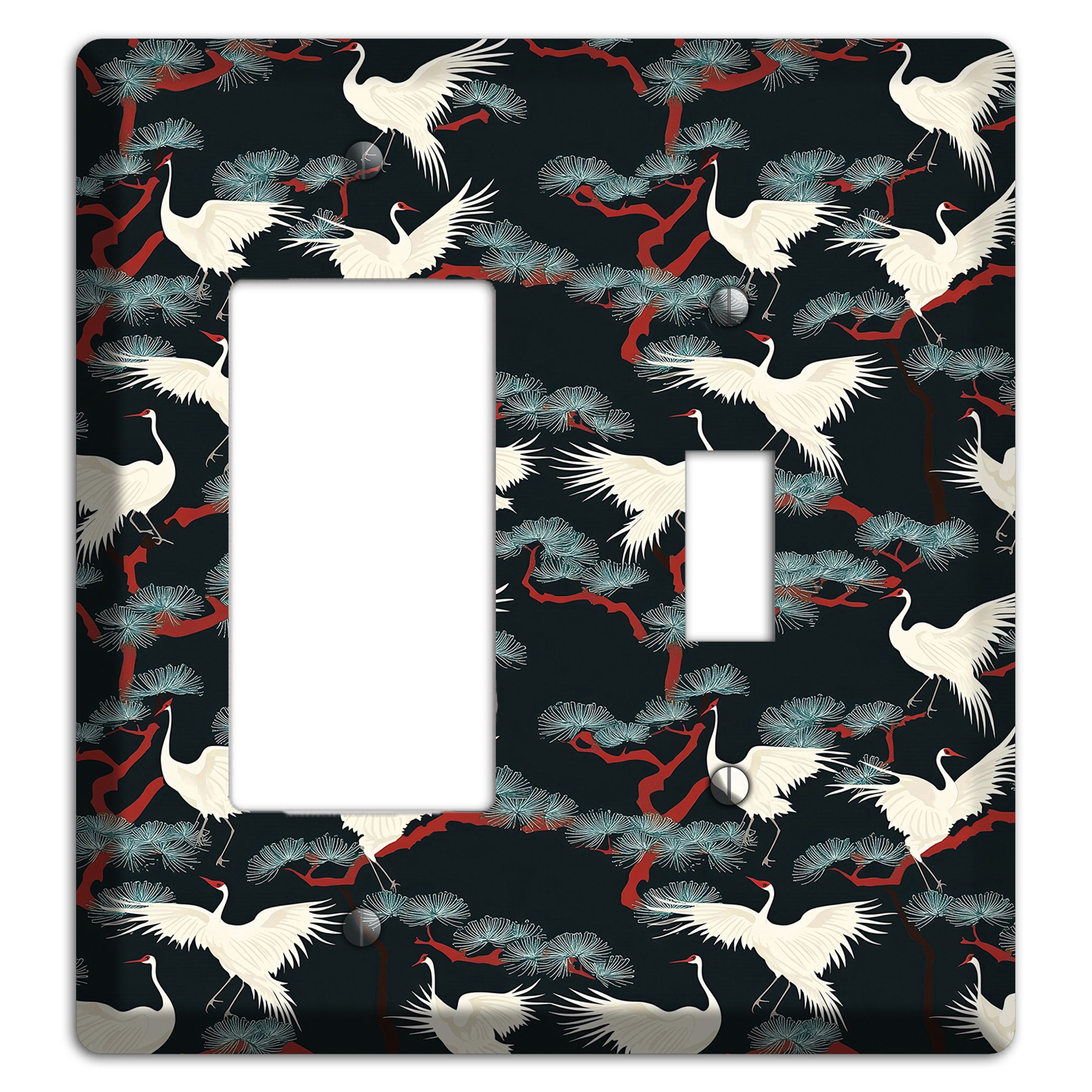Obsidian Pine Vigil Rocker / Toggle Wallplate