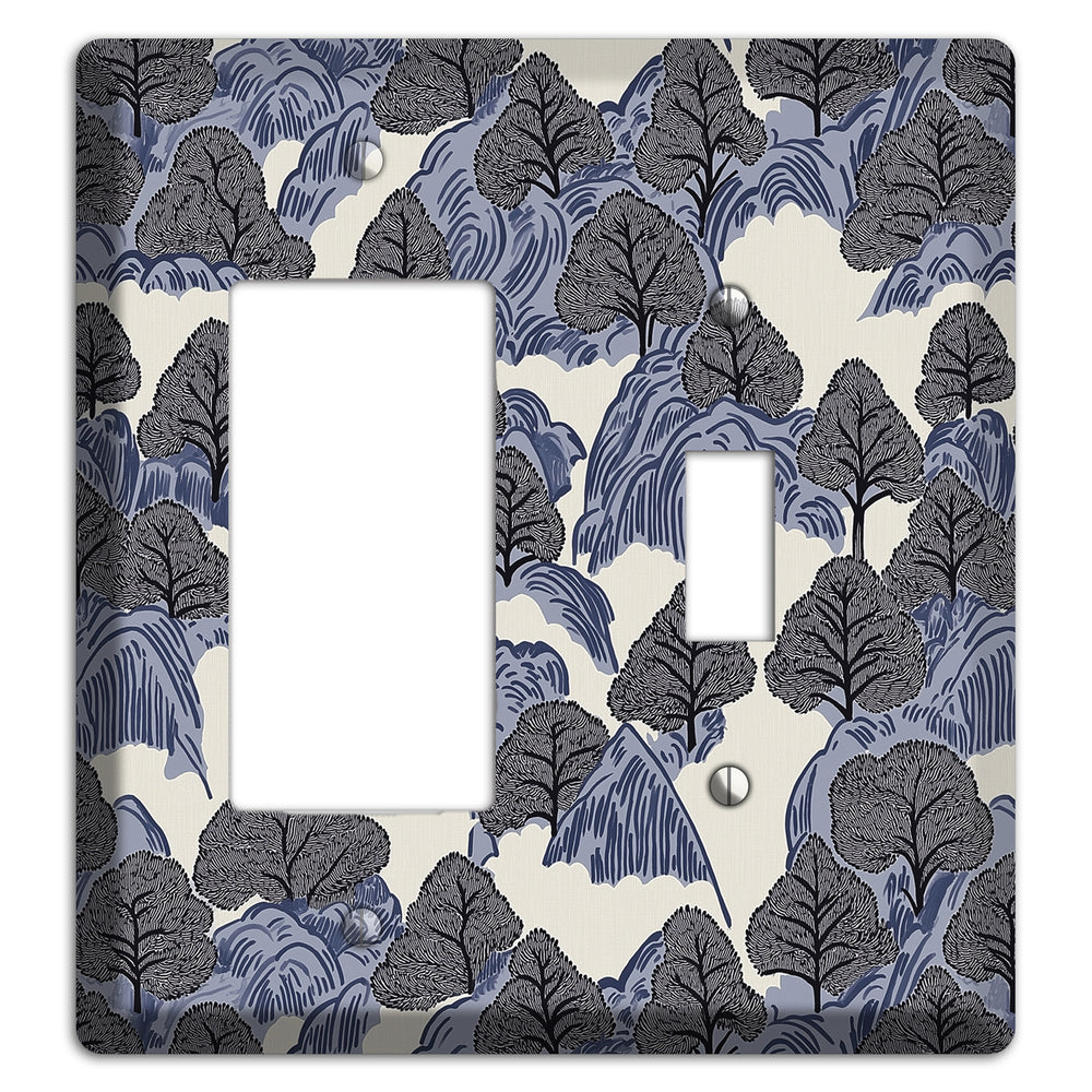 Thousand Pines Rocker / Toggle Wallplate