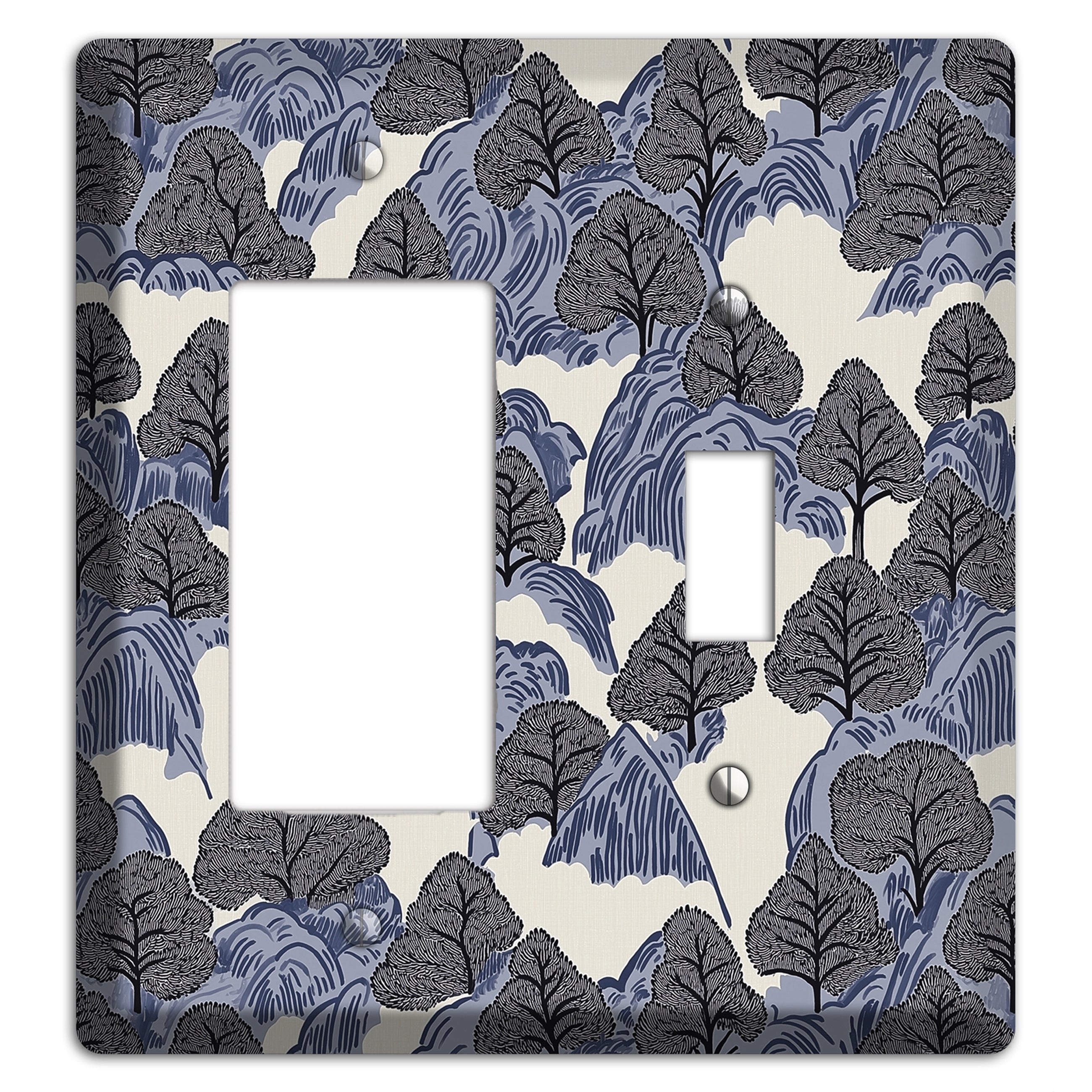 Thousand Pines Rocker / Toggle Wallplate