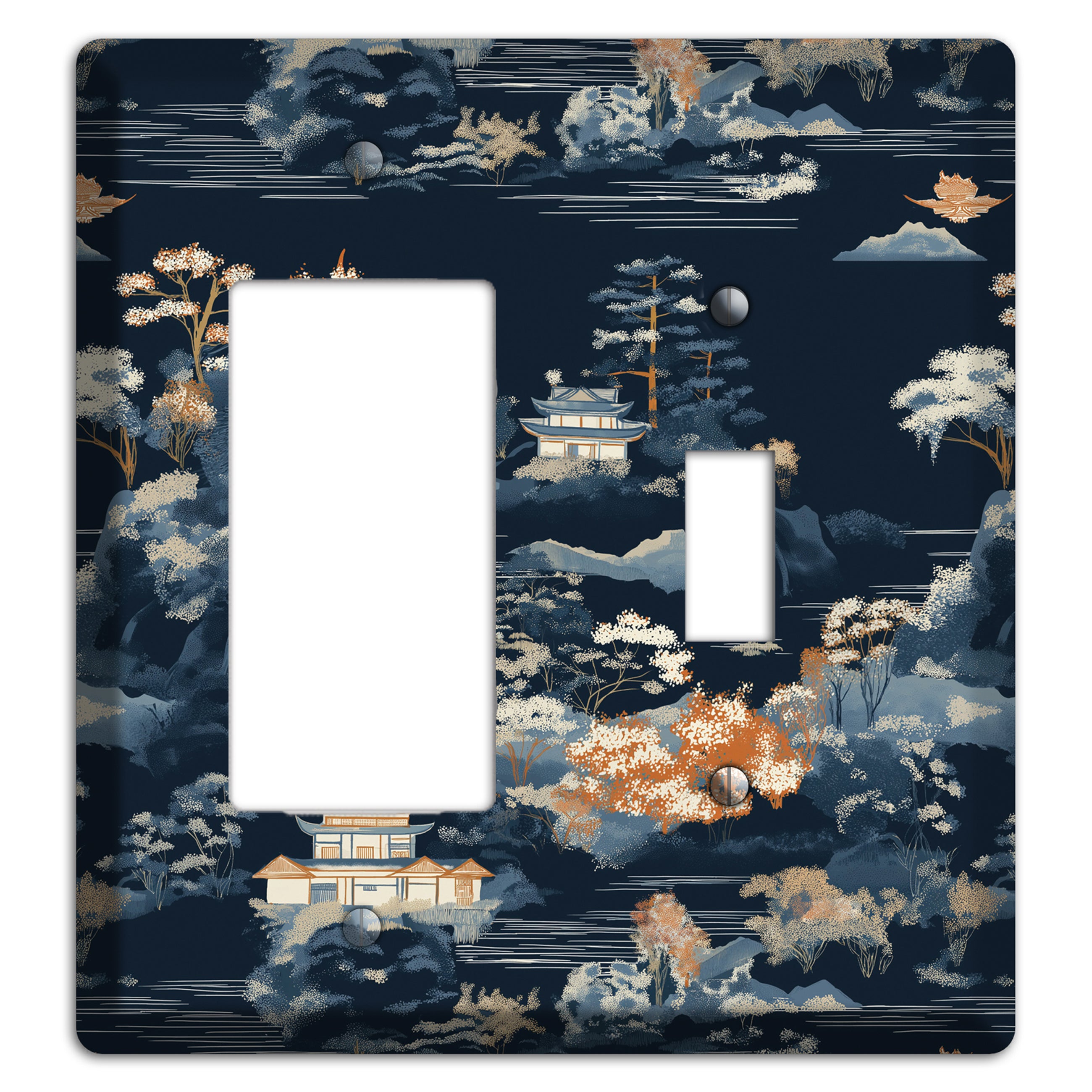Jade Lantern Dusk Rocker / Toggle Wallplate