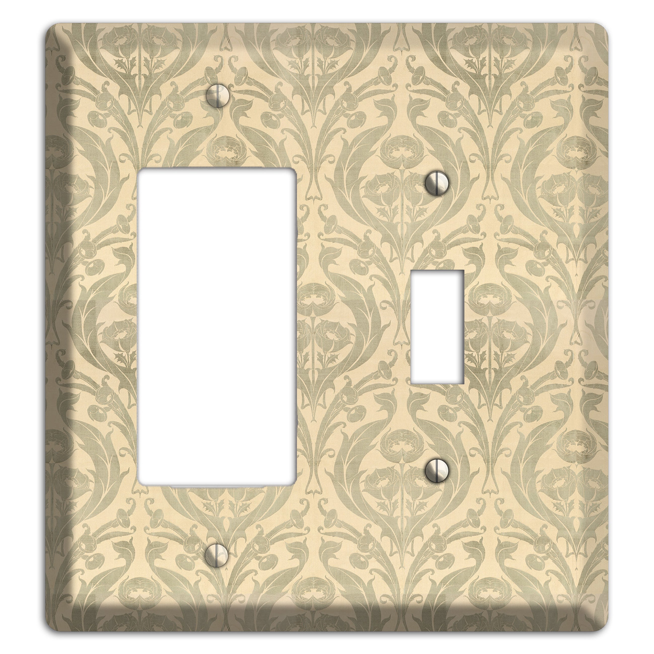 Whispered Thistle Rocker / Toggle Wallplate