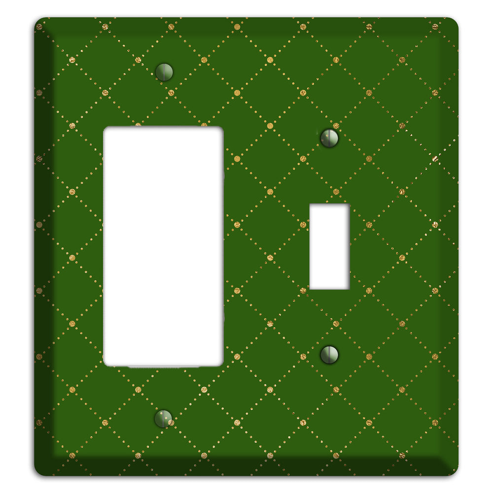 Beaded Lattice Rocker / Toggle Wallplate