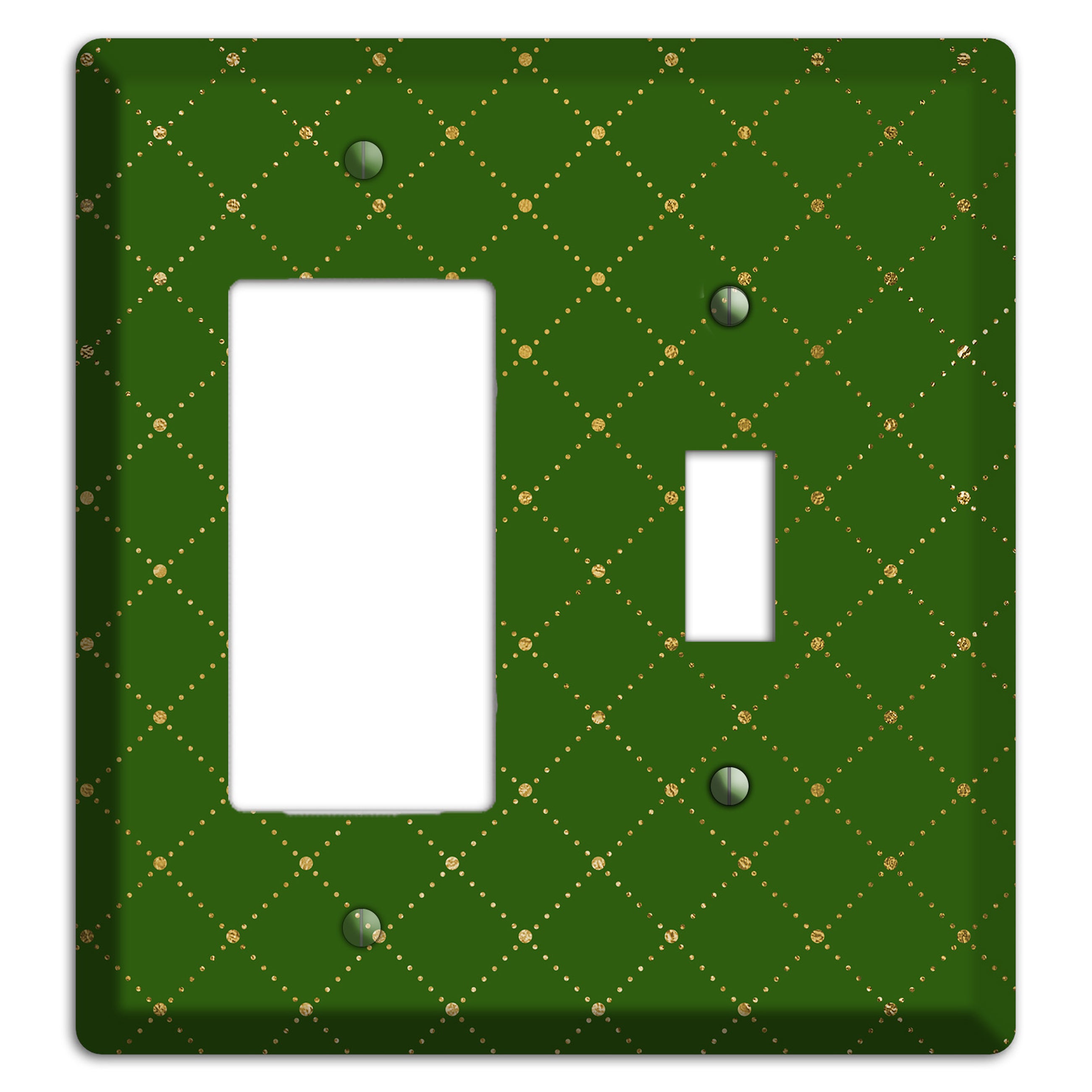 Beaded Lattice Rocker / Toggle Wallplate