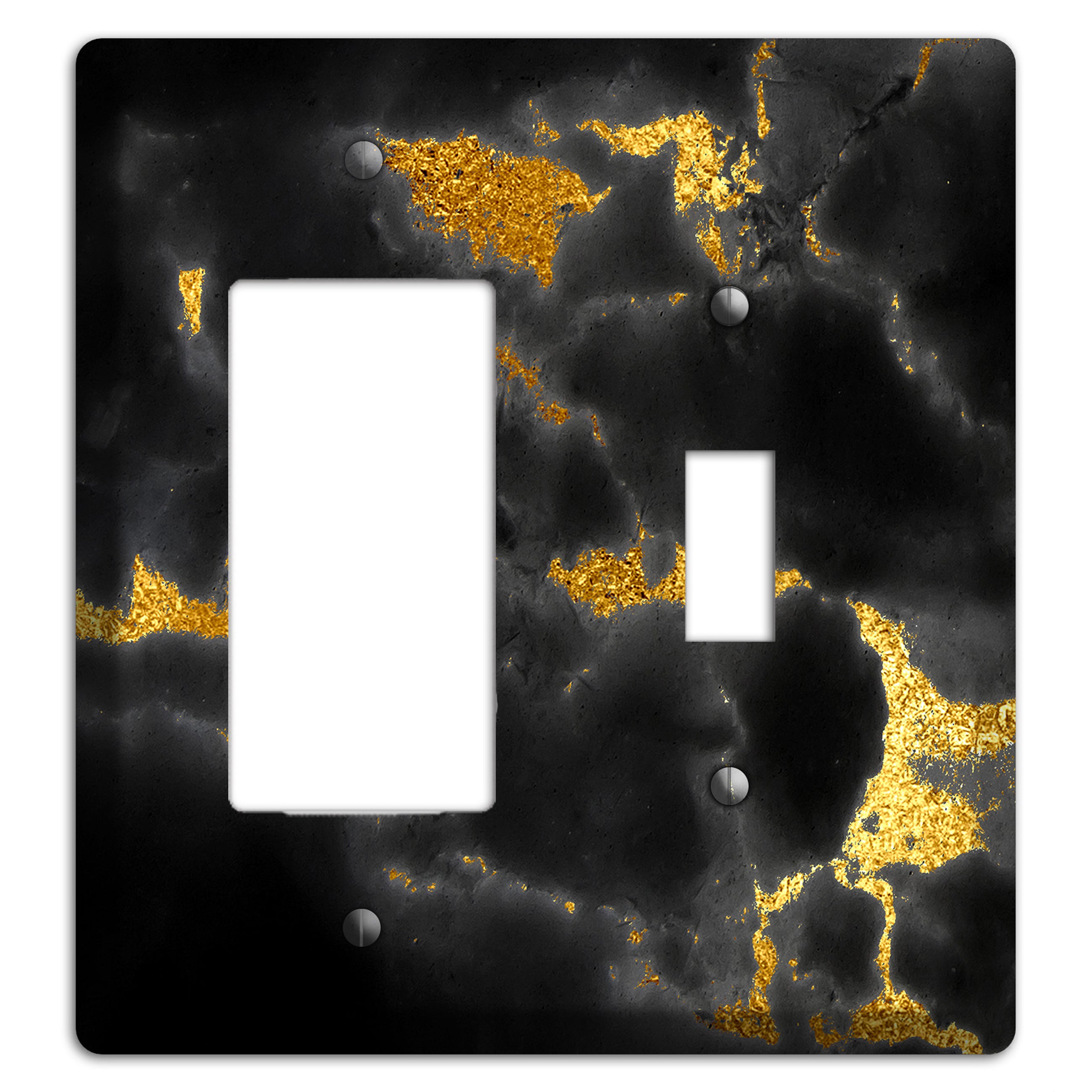 Equator Marble Rocker / Toggle Wallplate