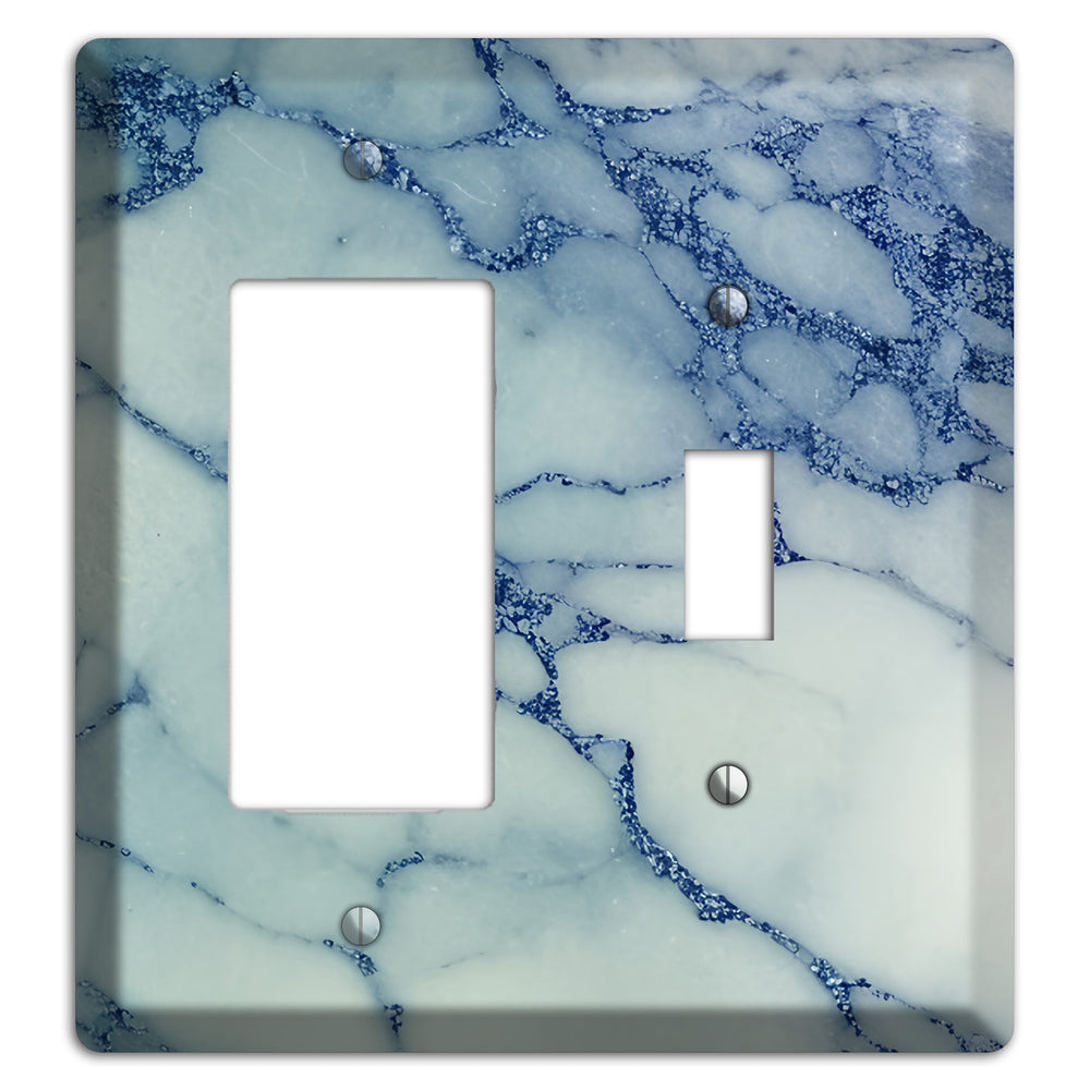 Opal marble Rocker / Toggle Wallplate