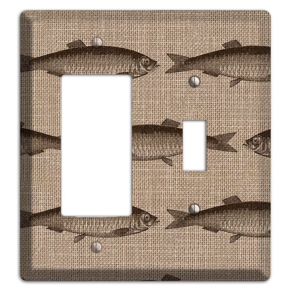 Shoal Sketch Rocker / Toggle Wallplate