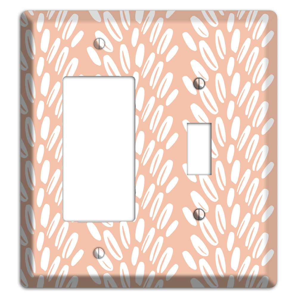 Harvest Plume Rise Rocker / Toggle Wallplate