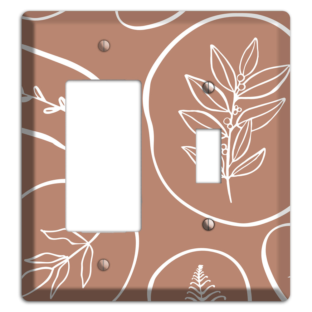 Pressed & Preserved Rocker / Toggle Wallplate
