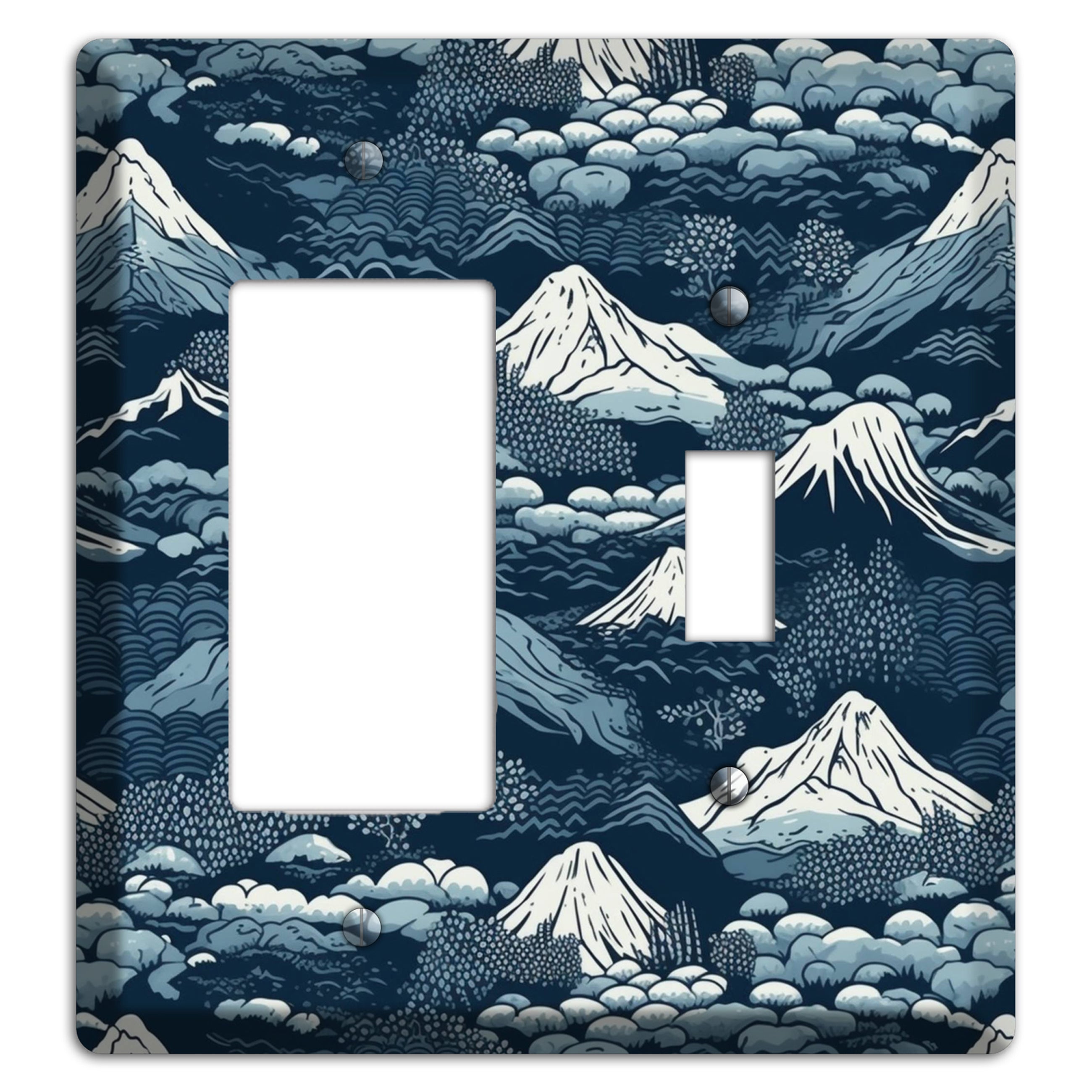 Summit & Fog Rocker / Toggle Wallplate