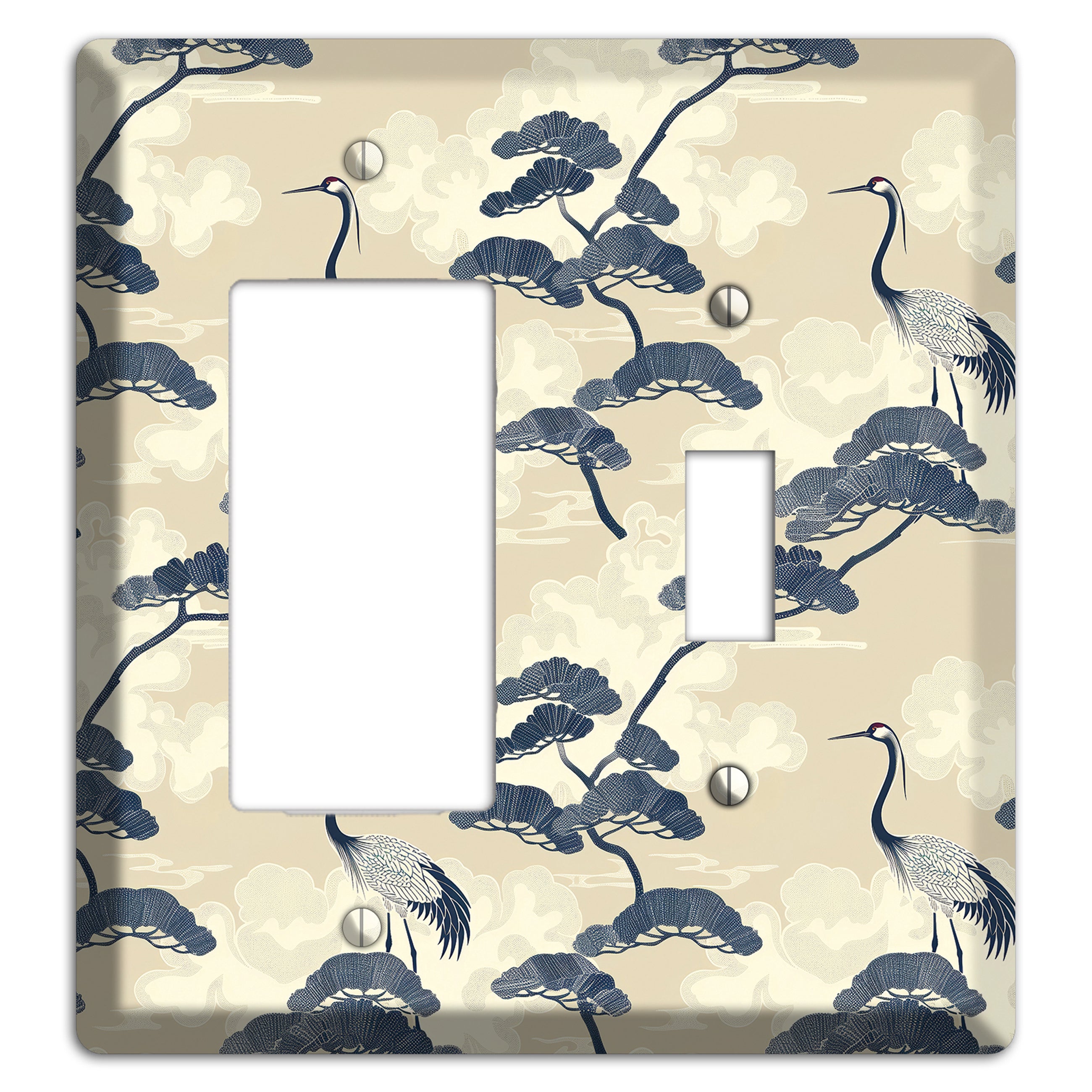 Indigo Pine Serenity Rocker / Toggle Wallplate