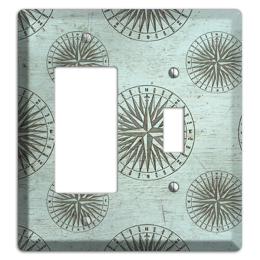 Compass & Current Rocker / Toggle Wallplate
