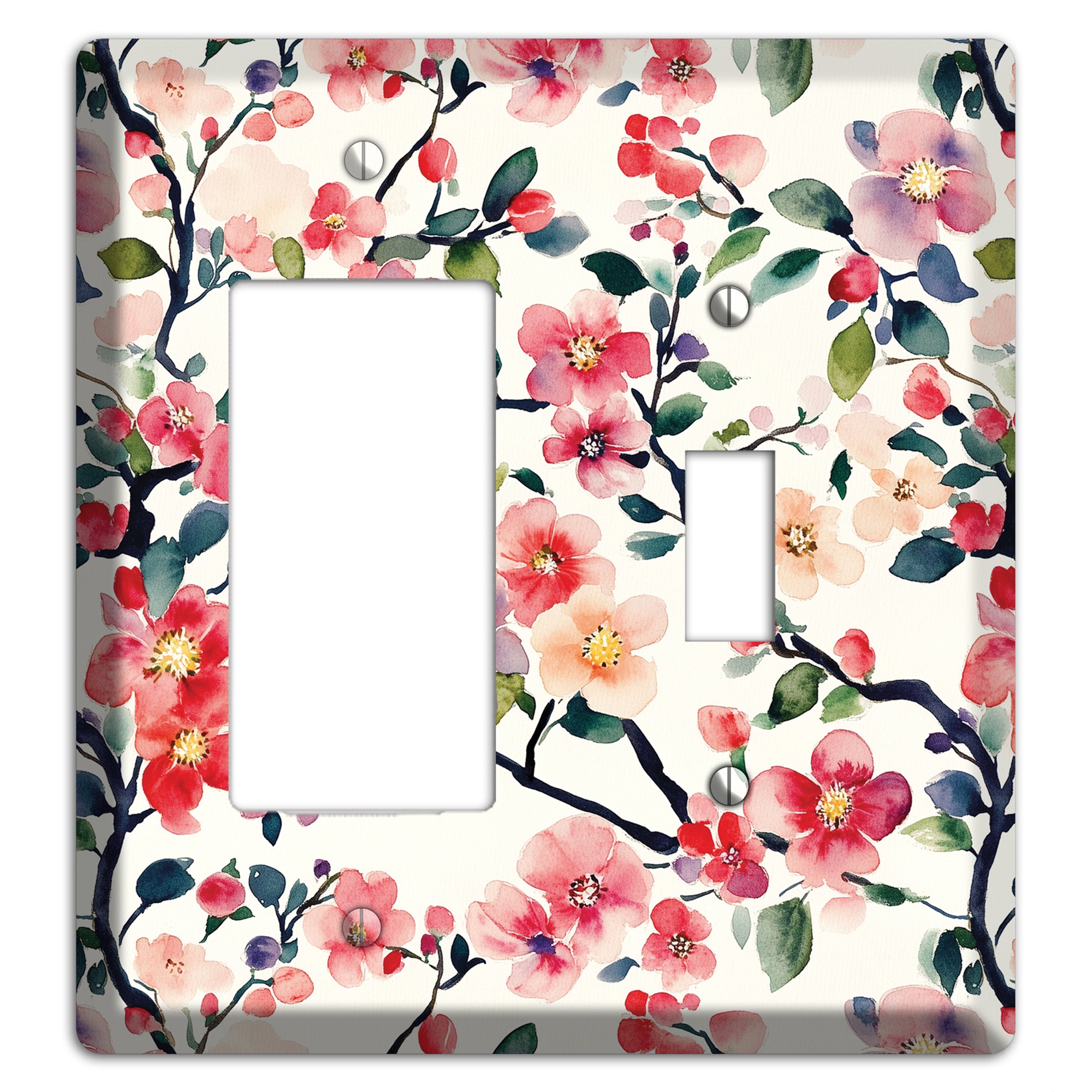 Blossom & Bough Rocker / Toggle Wallplate