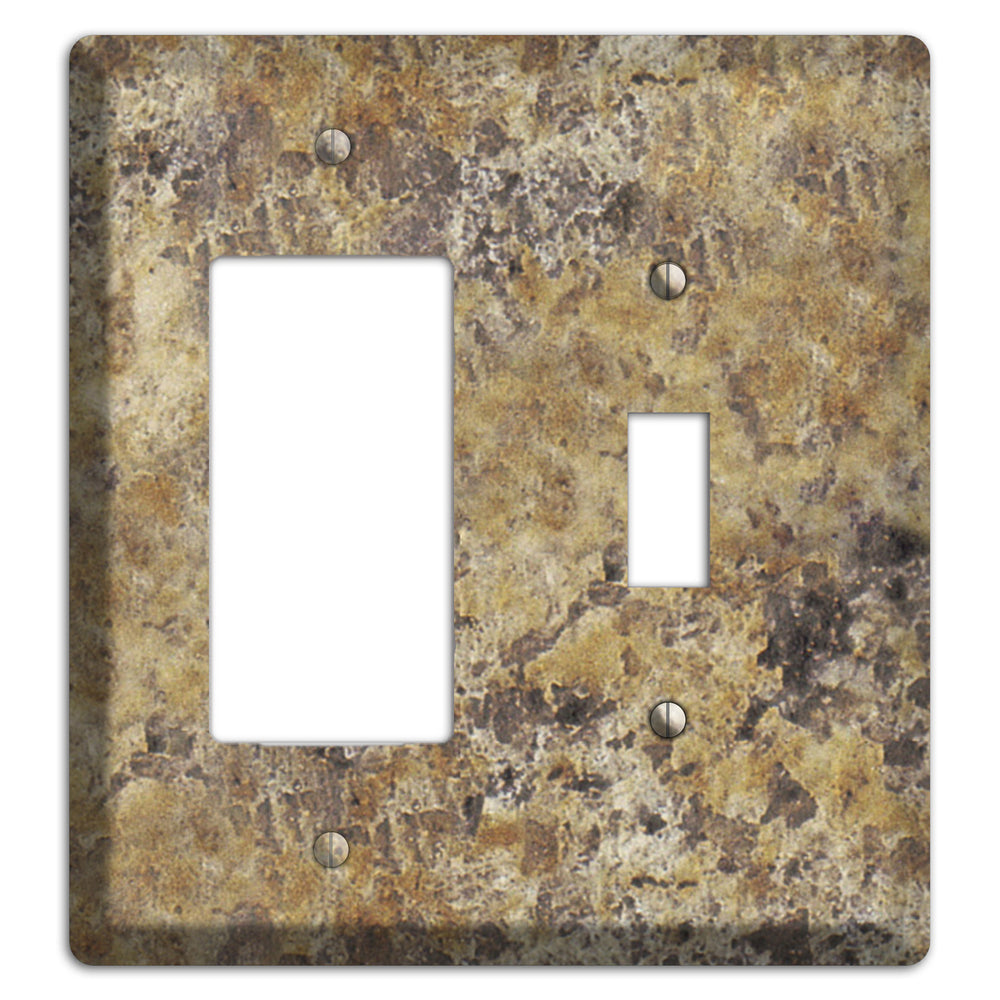 Venetian Gold Granite Rocker / Toggle Wallplate