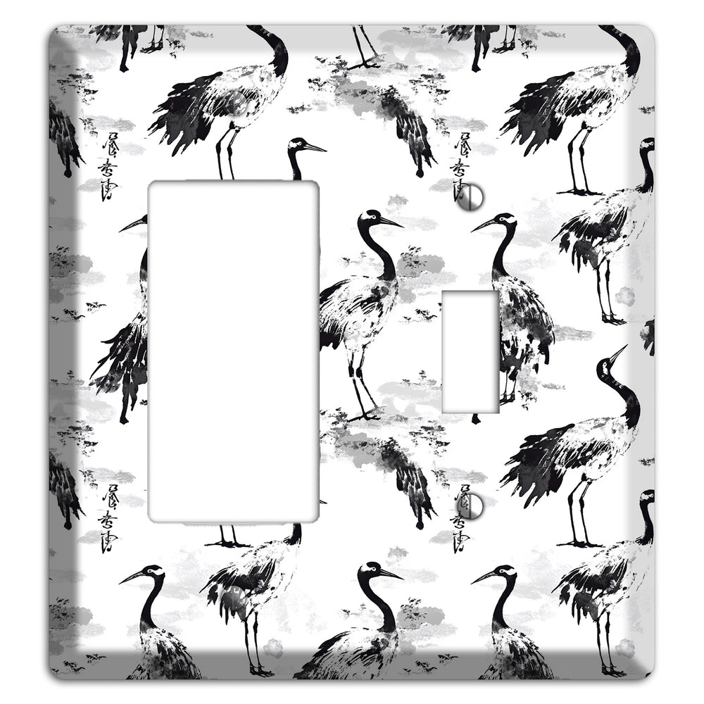 Sumi Ink Vigil Rocker / Toggle Wallplate