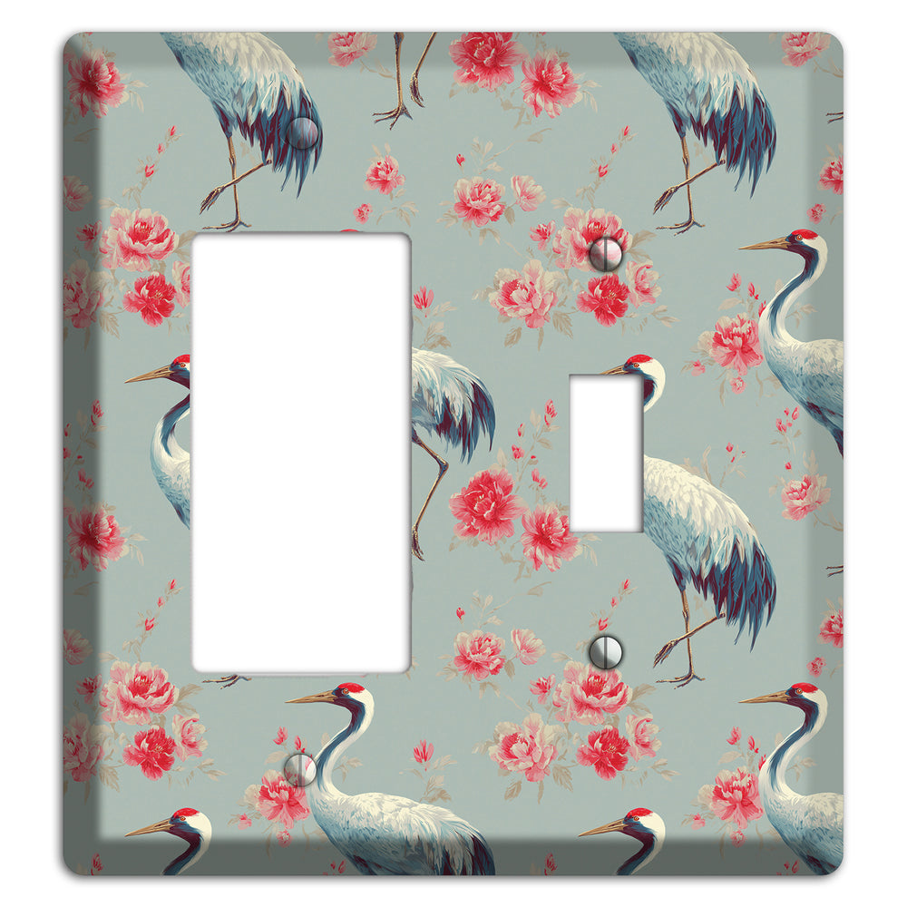 Rose Mist Vigil Rocker / Toggle Wallplate