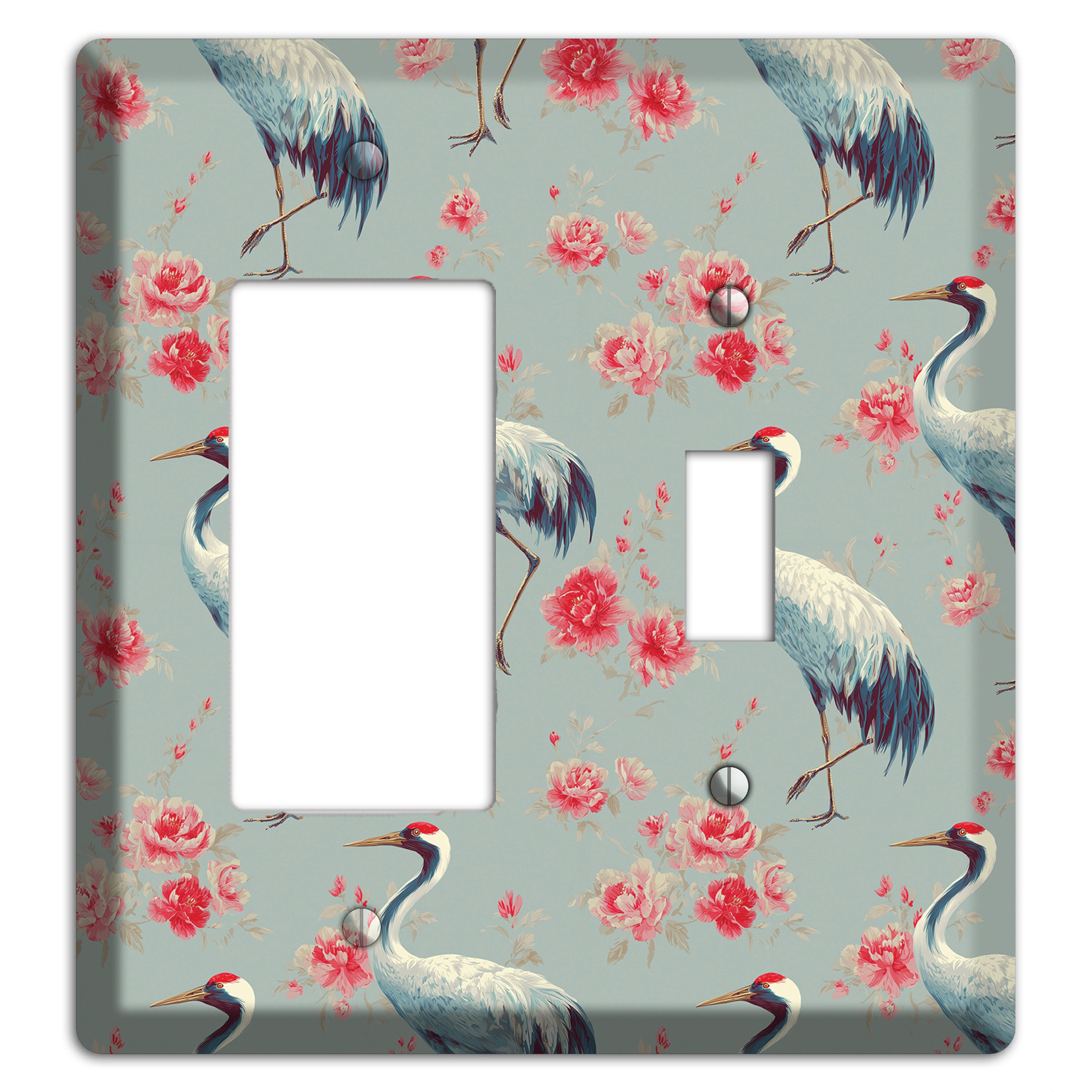 Rose Mist Vigil Rocker / Toggle Wallplate