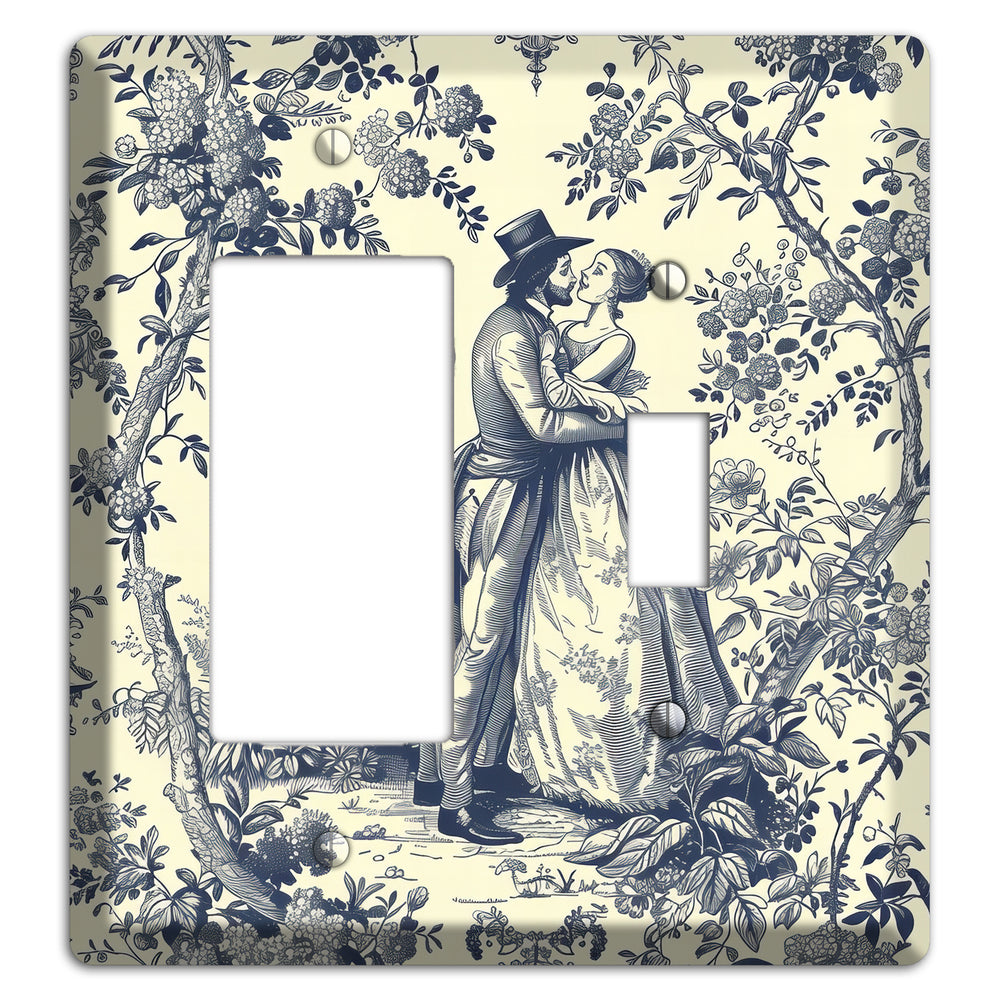 Garden Tryst Rocker / Toggle Wallplate
