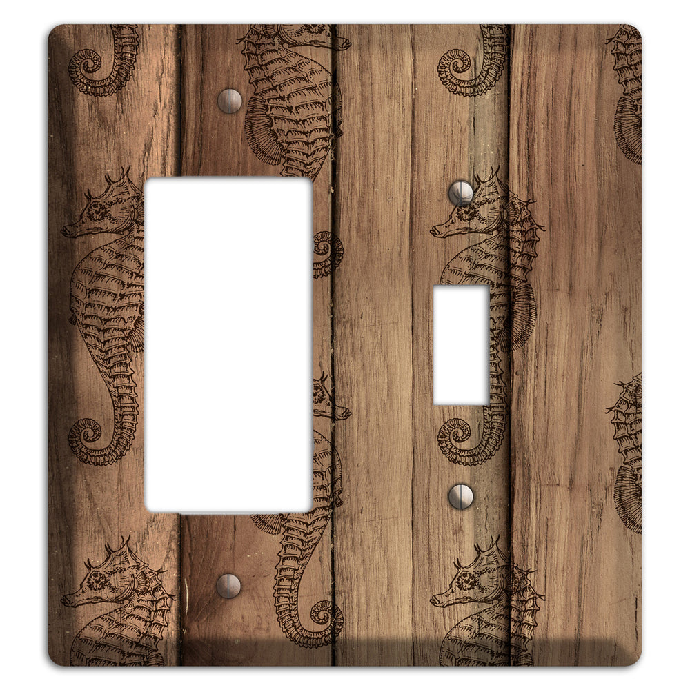 Planktonic Ponies Rocker / Toggle Wallplate