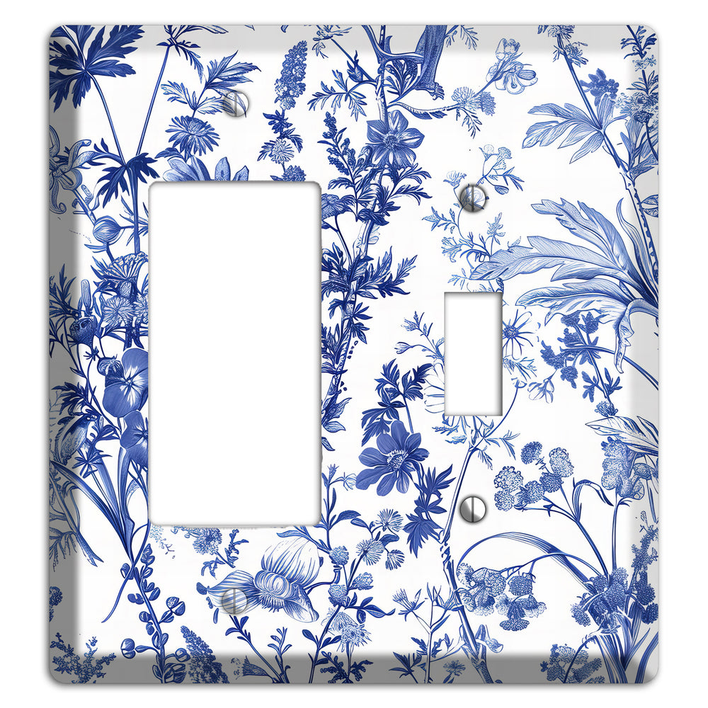 Wildflower Ink Study Rocker / Toggle Wallplate